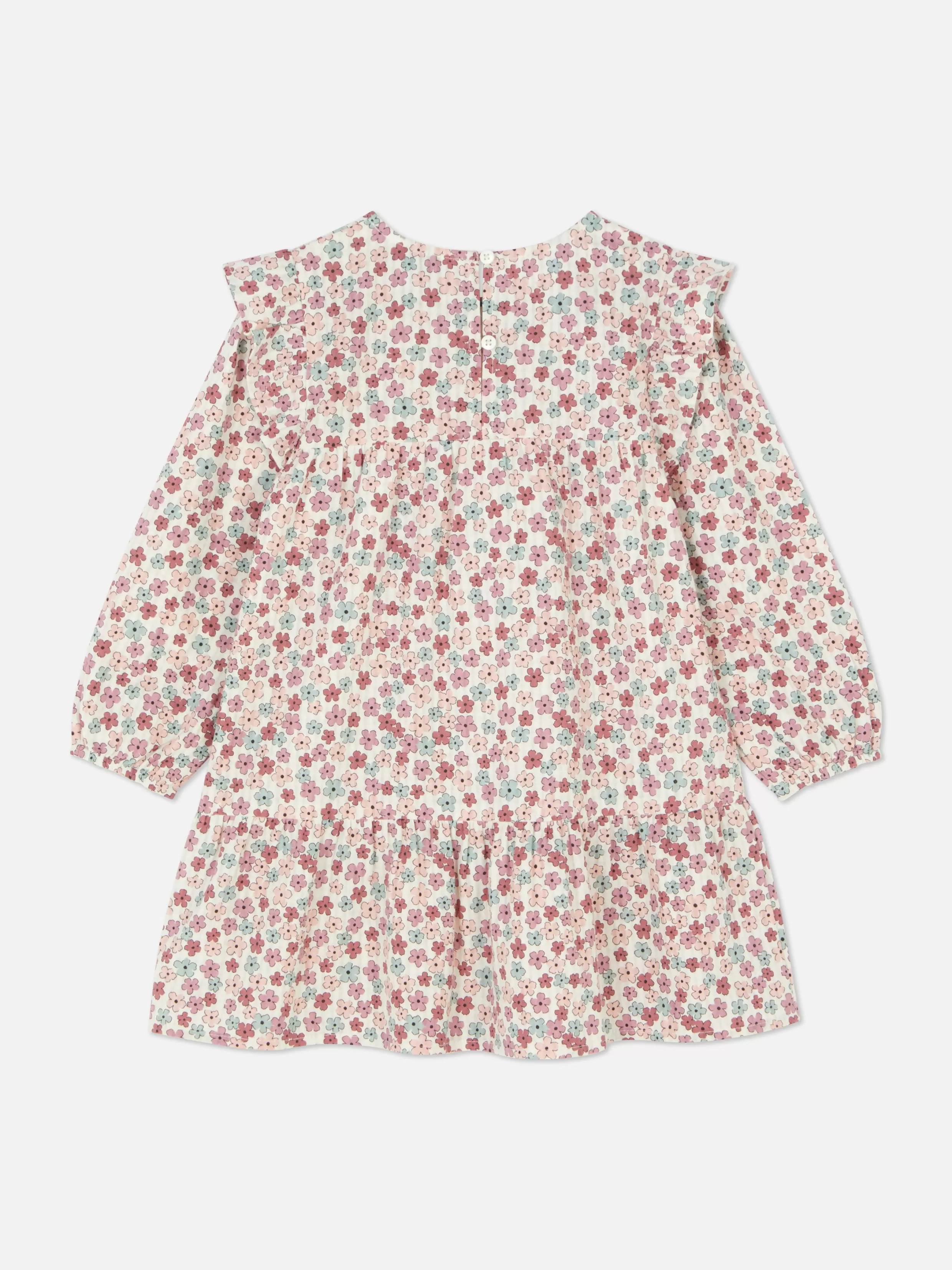 Clearance Floral Ruffle Dress Kids Dresses