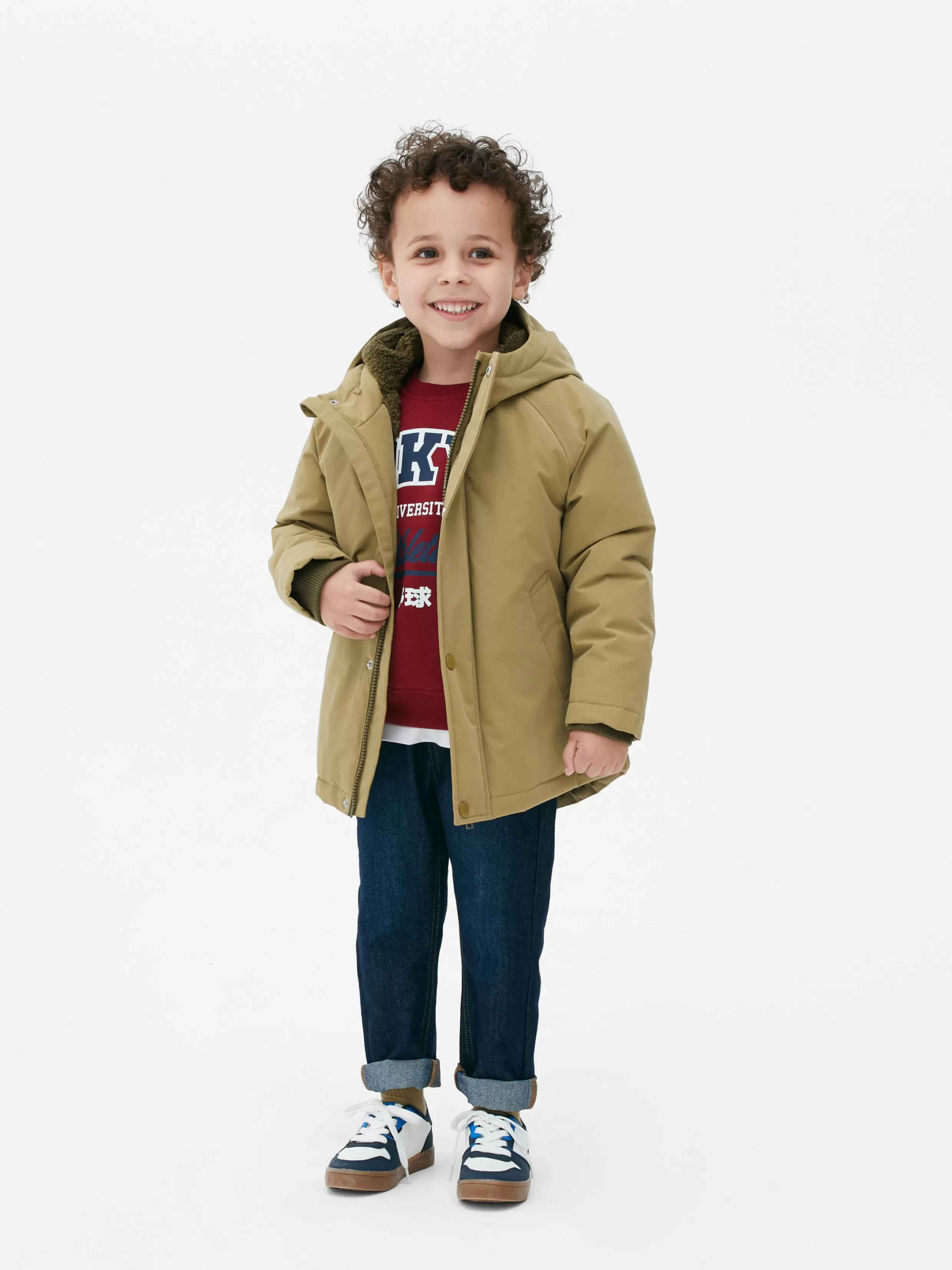 Cheap Fluffy Lined Coat Kids/BOY Coats And Jackets