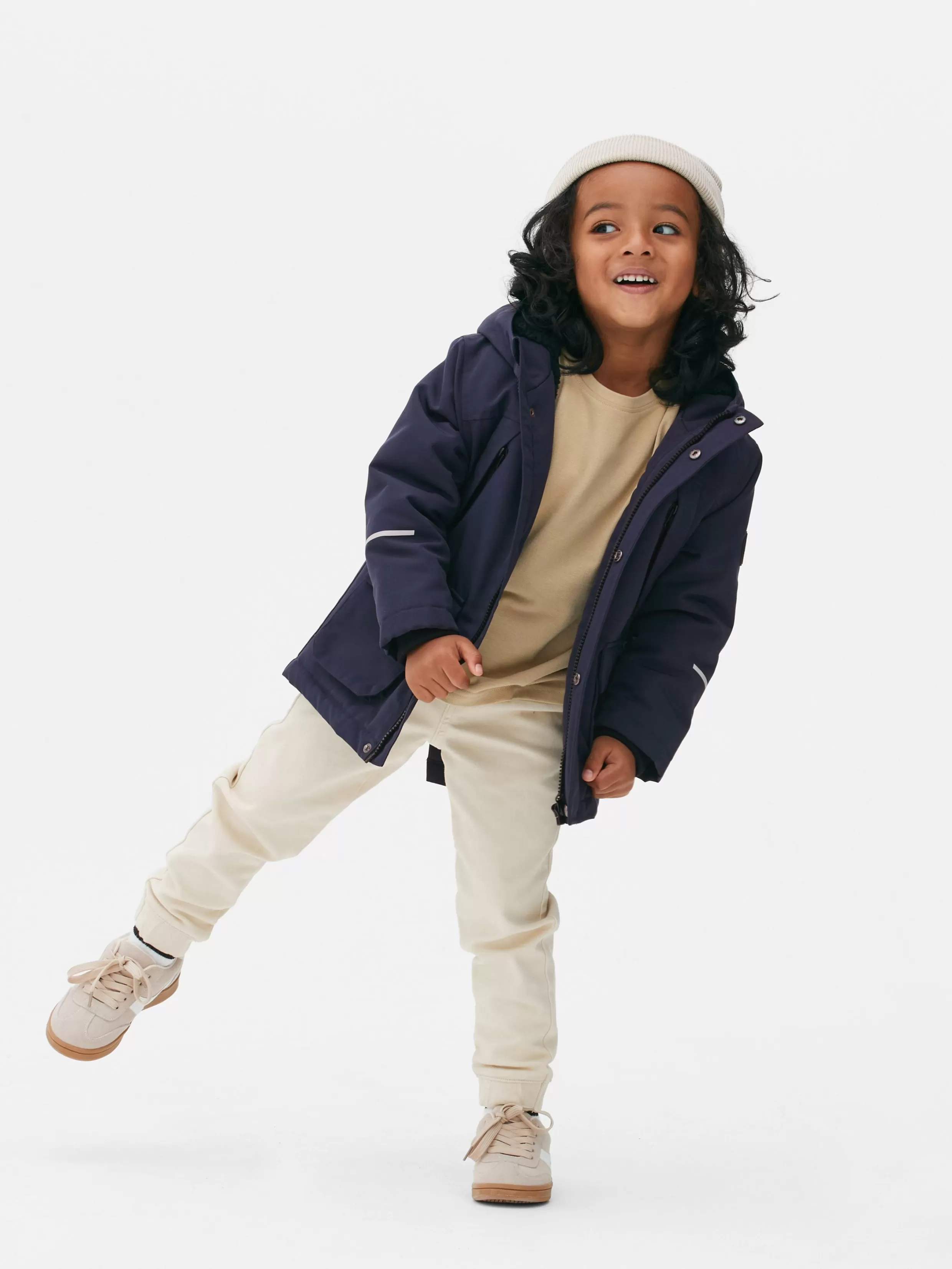 Shop Four Pocket Hooded Parka Kids/BOY Coats And Jackets