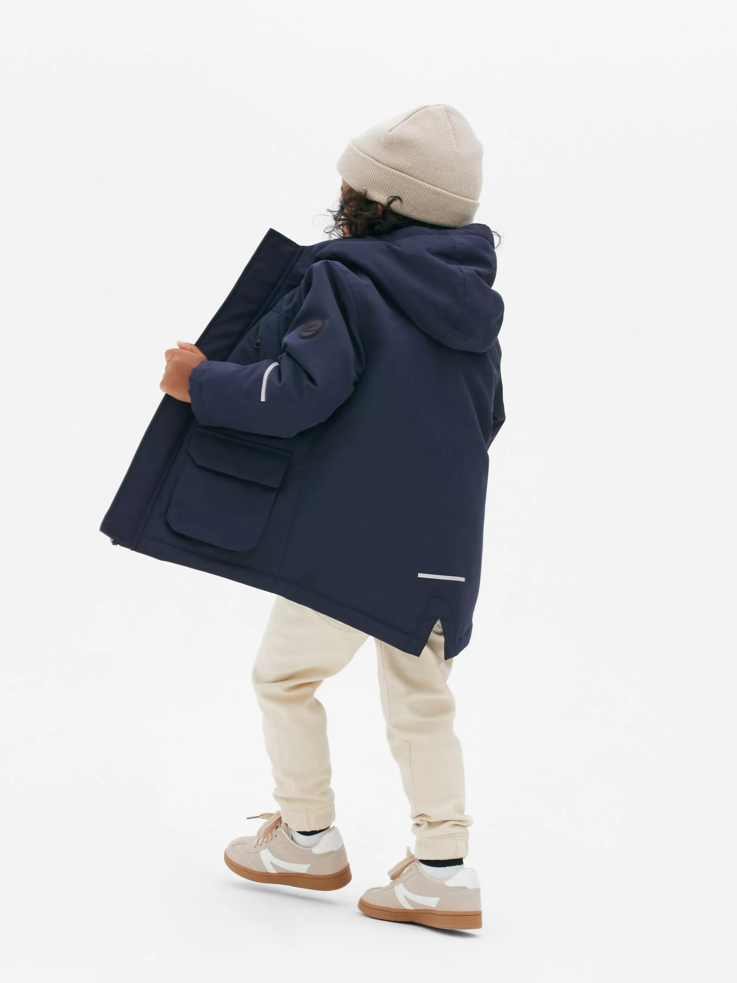 Shop Four Pocket Hooded Parka Kids/BOY Coats And Jackets