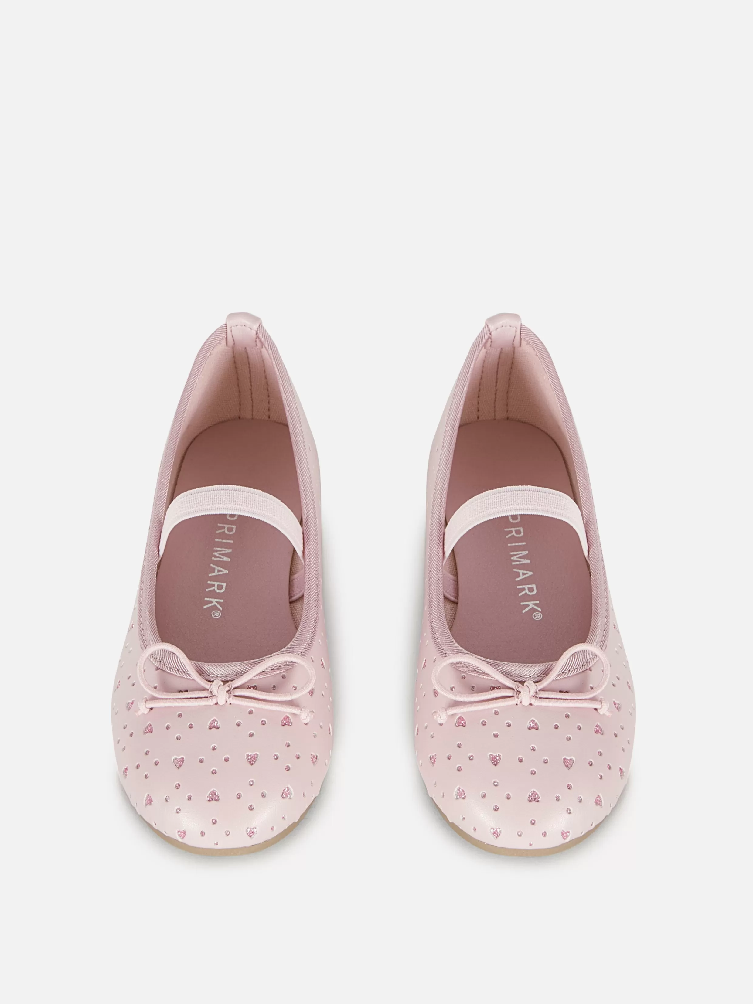 Fashion Glittery Laser Cut Ballerinas Kids Flats