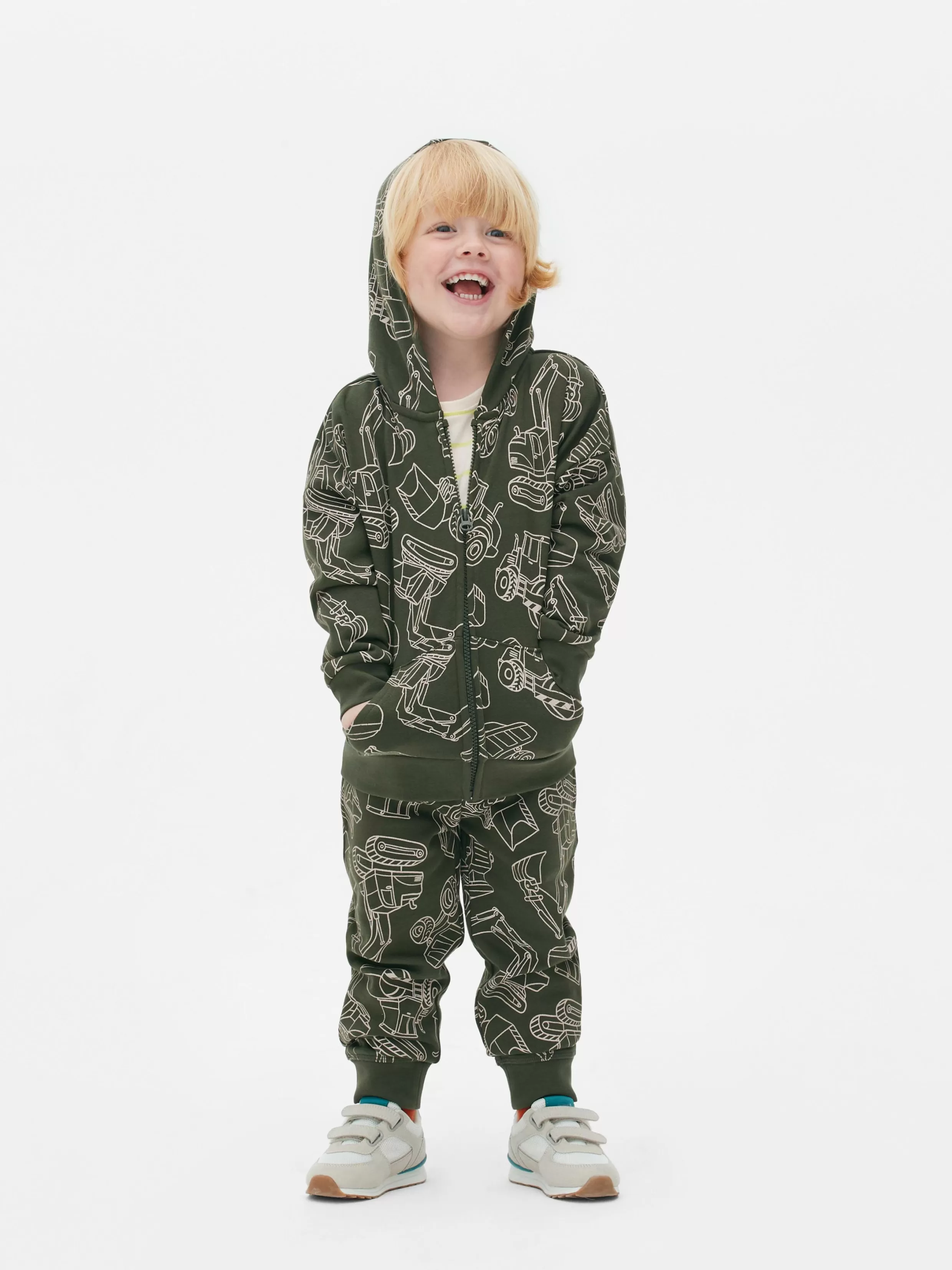 Online Graphic Zip Hoodie Kids/BOY Hoodies And Sweatshirts