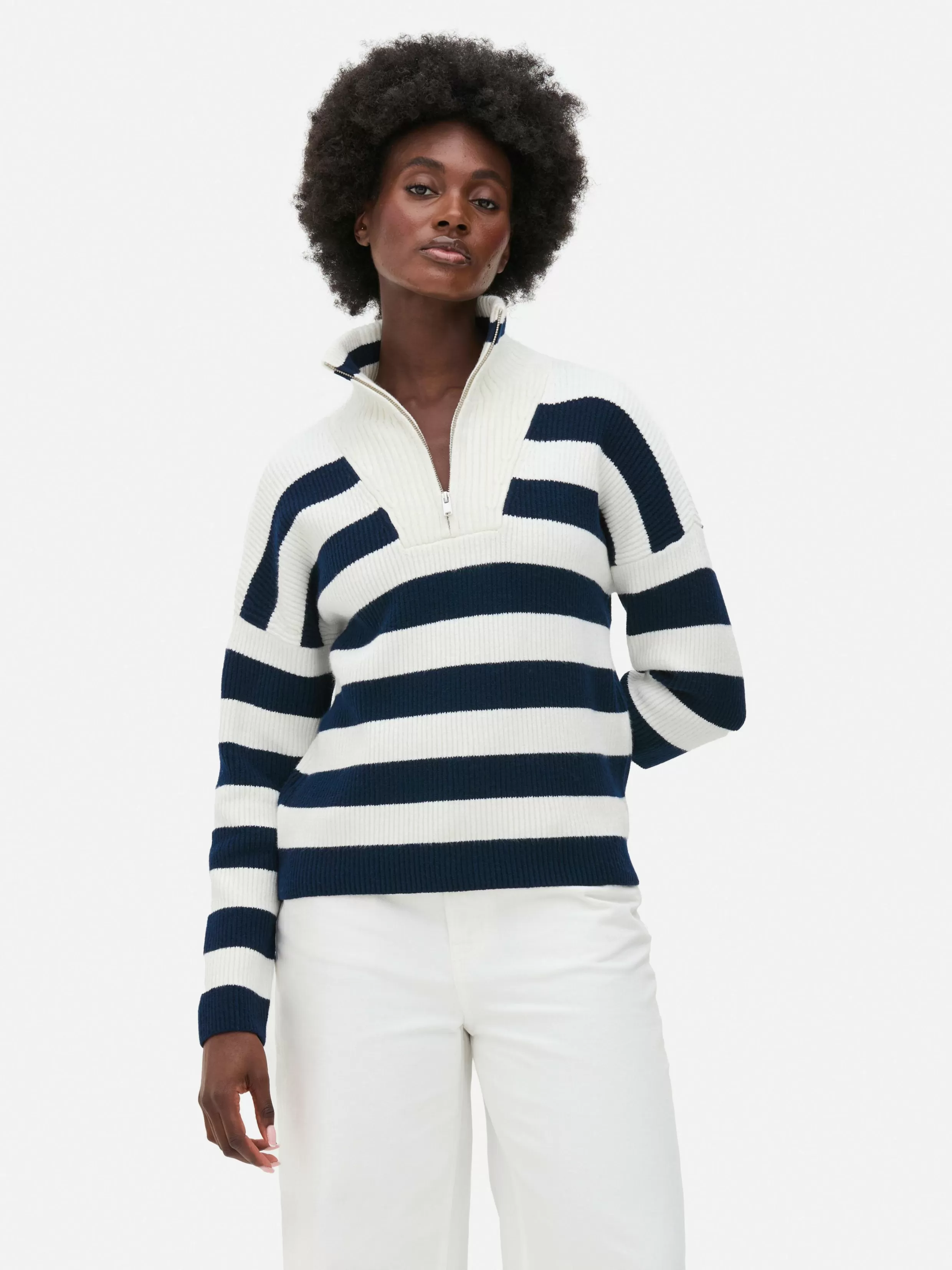 Store Half Zip Sweater Women Sweaters And Cardigans