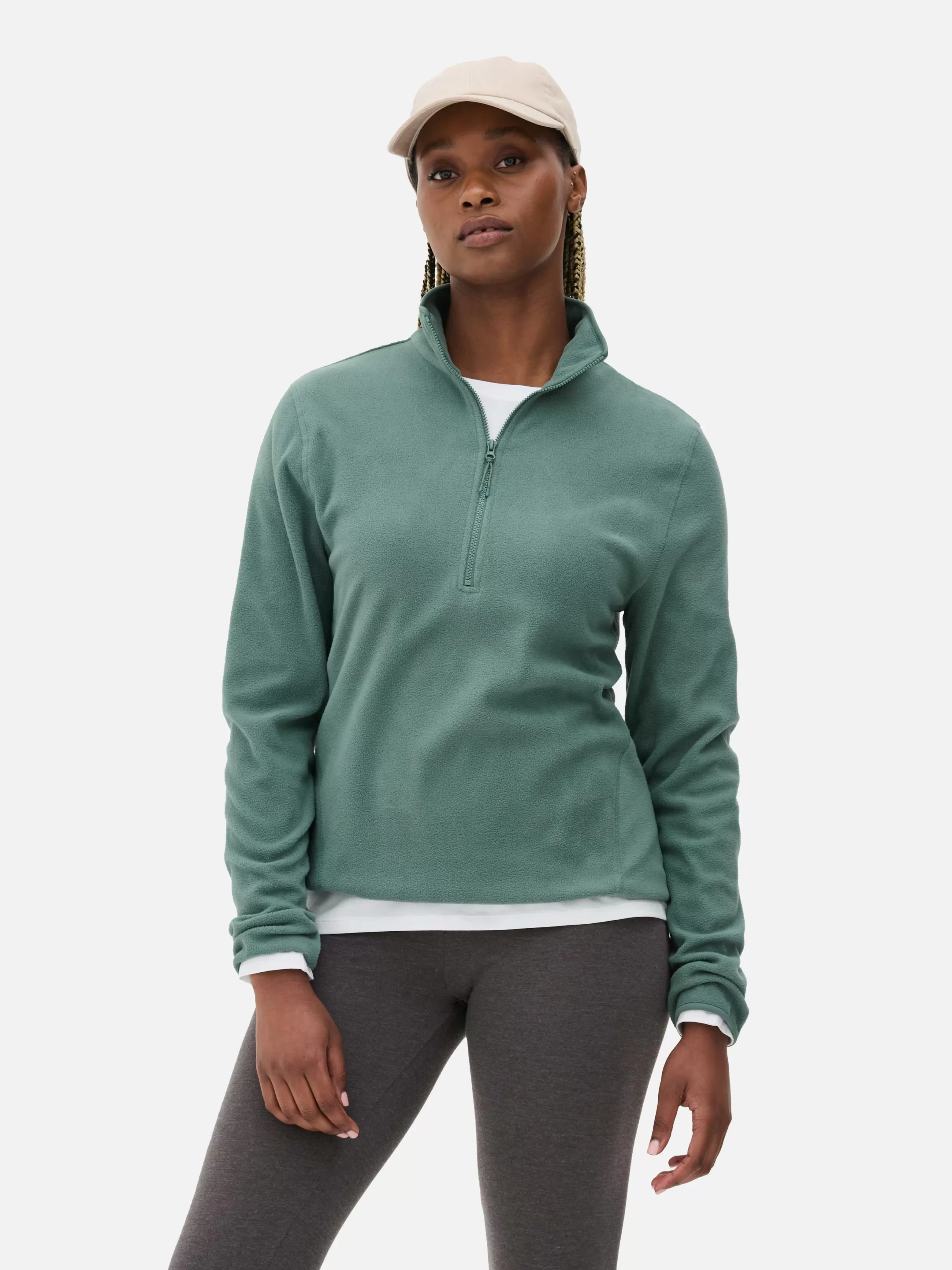 Online Half-Zip Fleece Women Sweaters And Cardigans