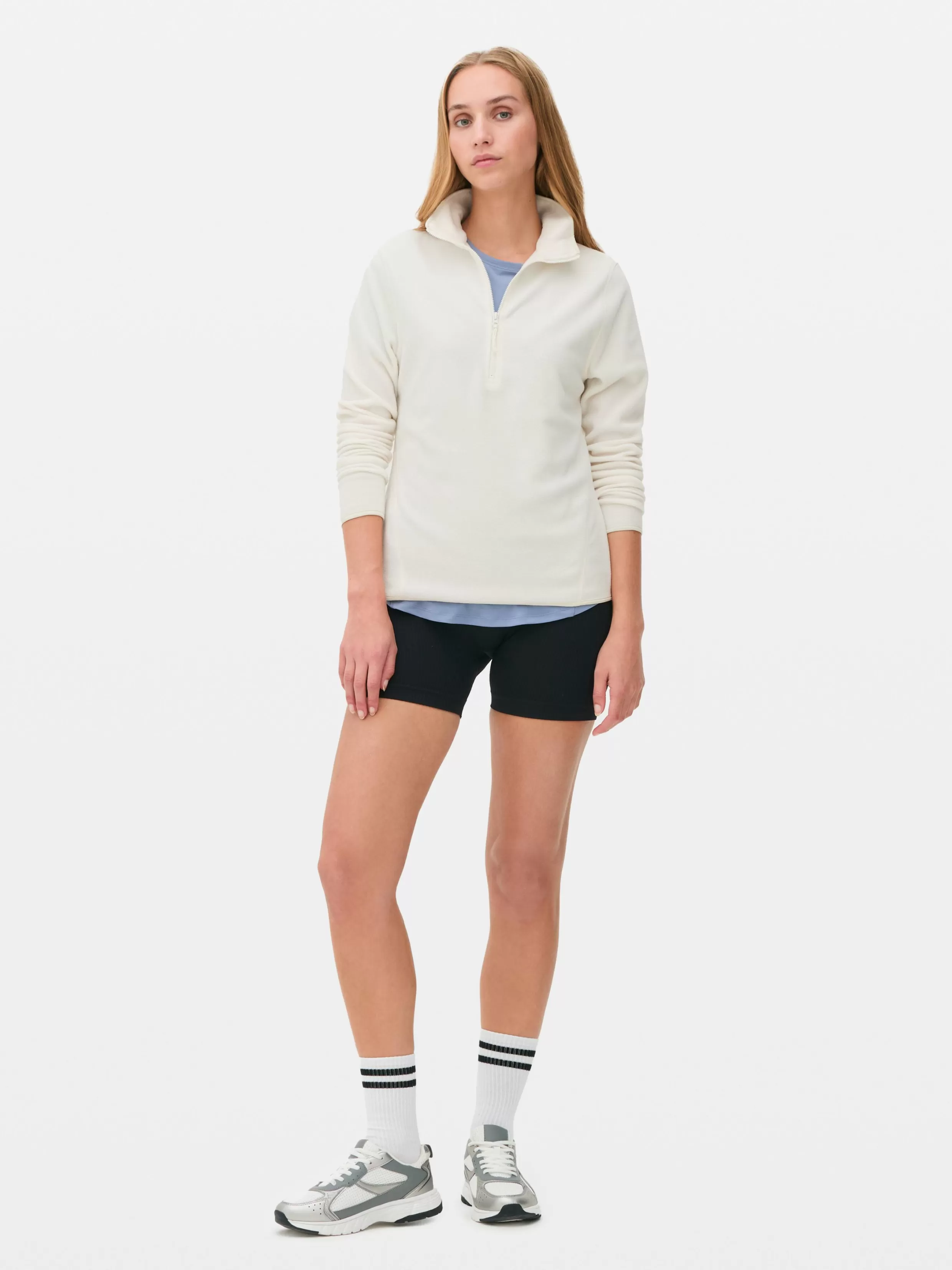 Clearance Half-Zip Fleece Women Sweaters And Cardigans