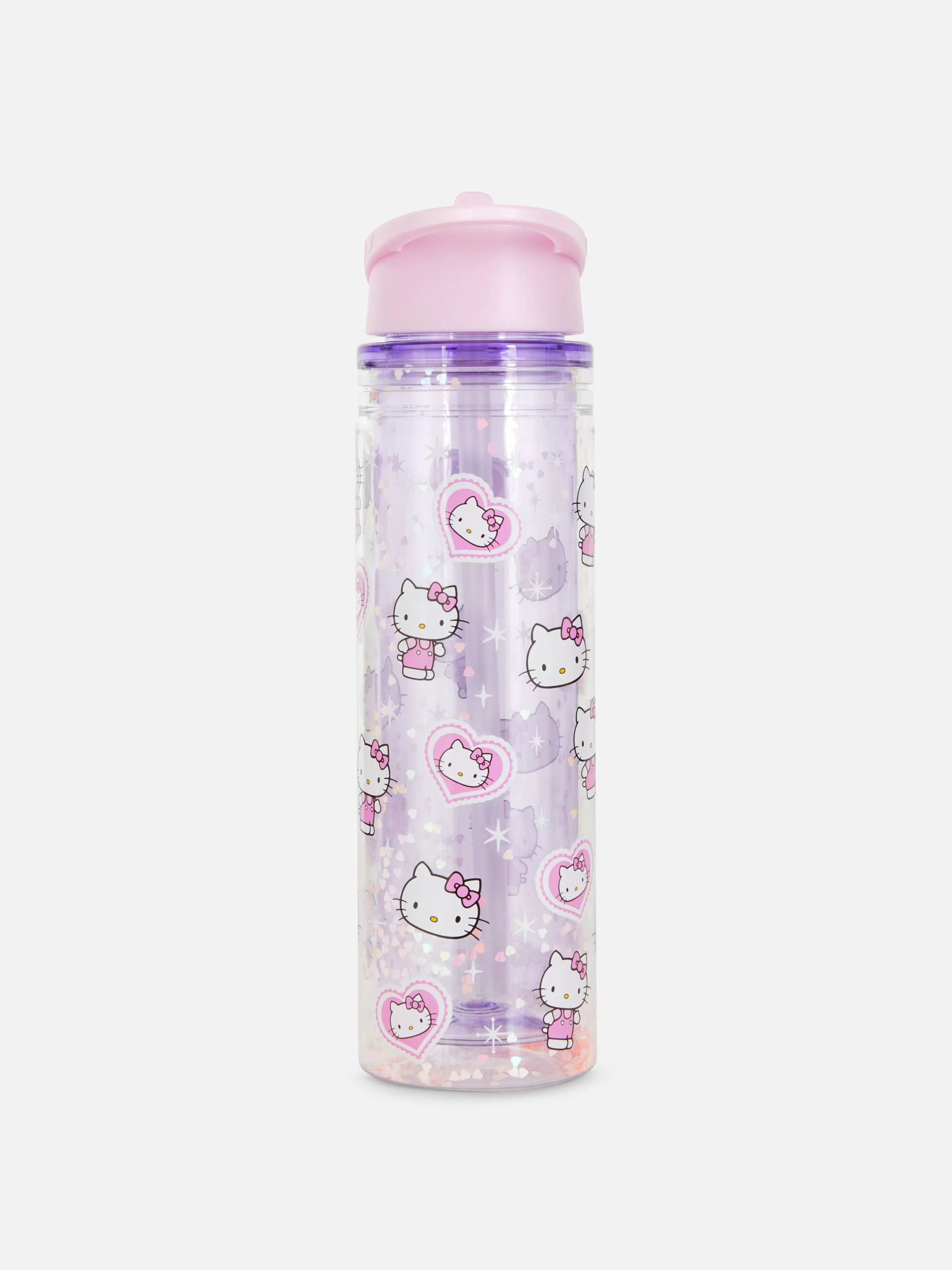 Sale Hello Kitty Glitter Water Bottle Cups And Mugs