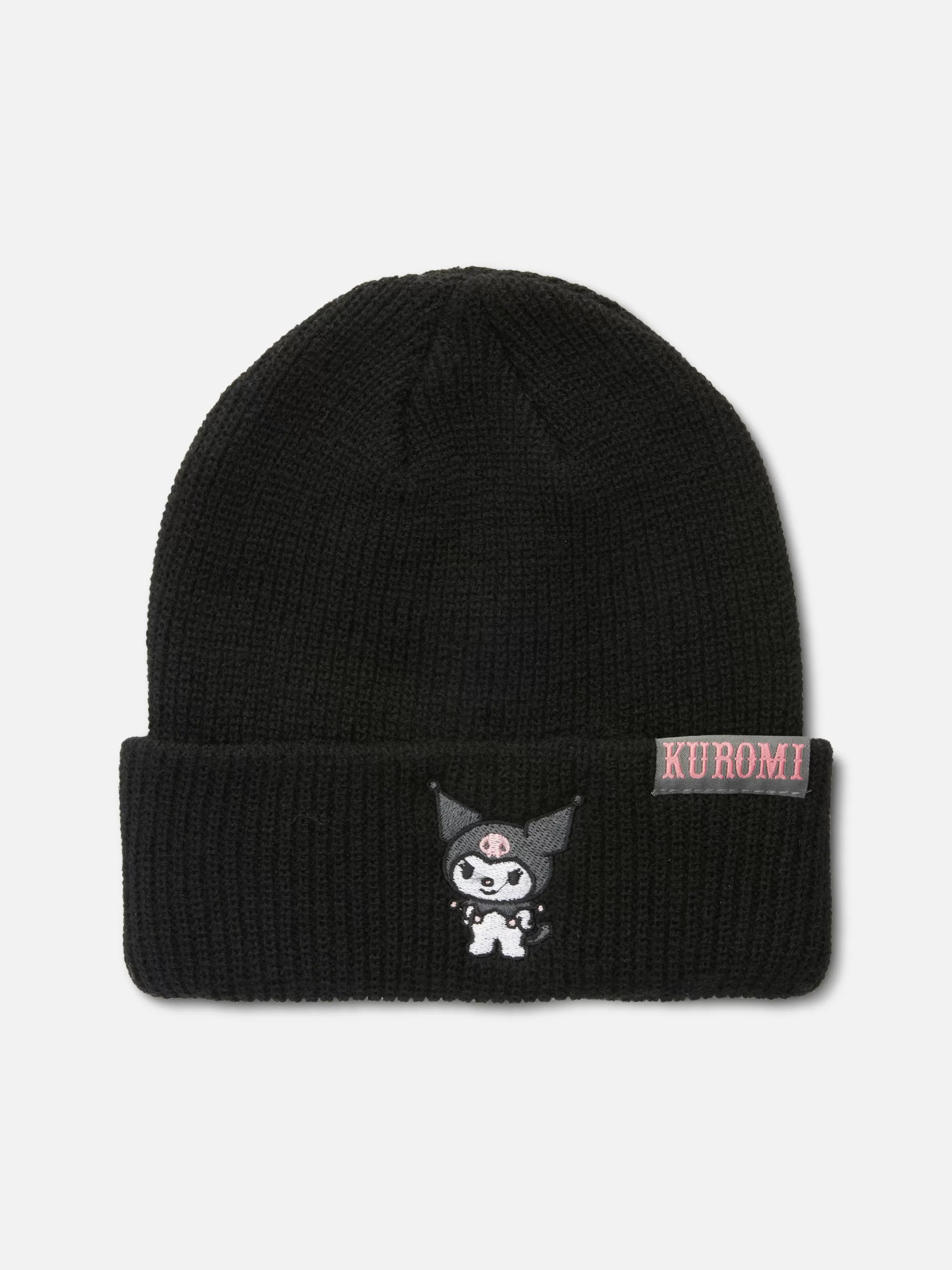 Flash Sale Hello Kitty Kuromi Knit Beanie Women Hats, Gloves And Scarves