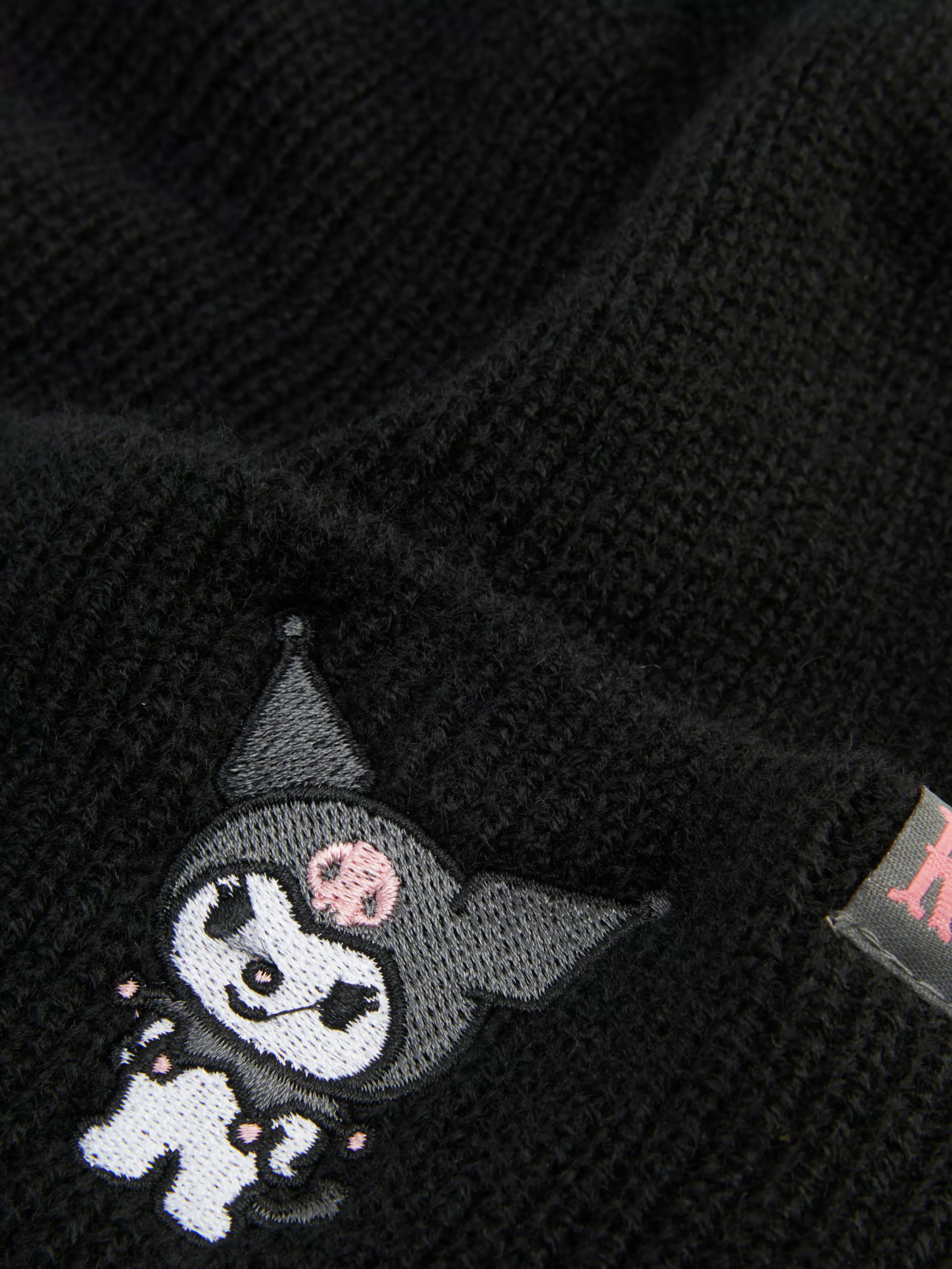 Flash Sale Hello Kitty Kuromi Knit Beanie Women Hats, Gloves And Scarves