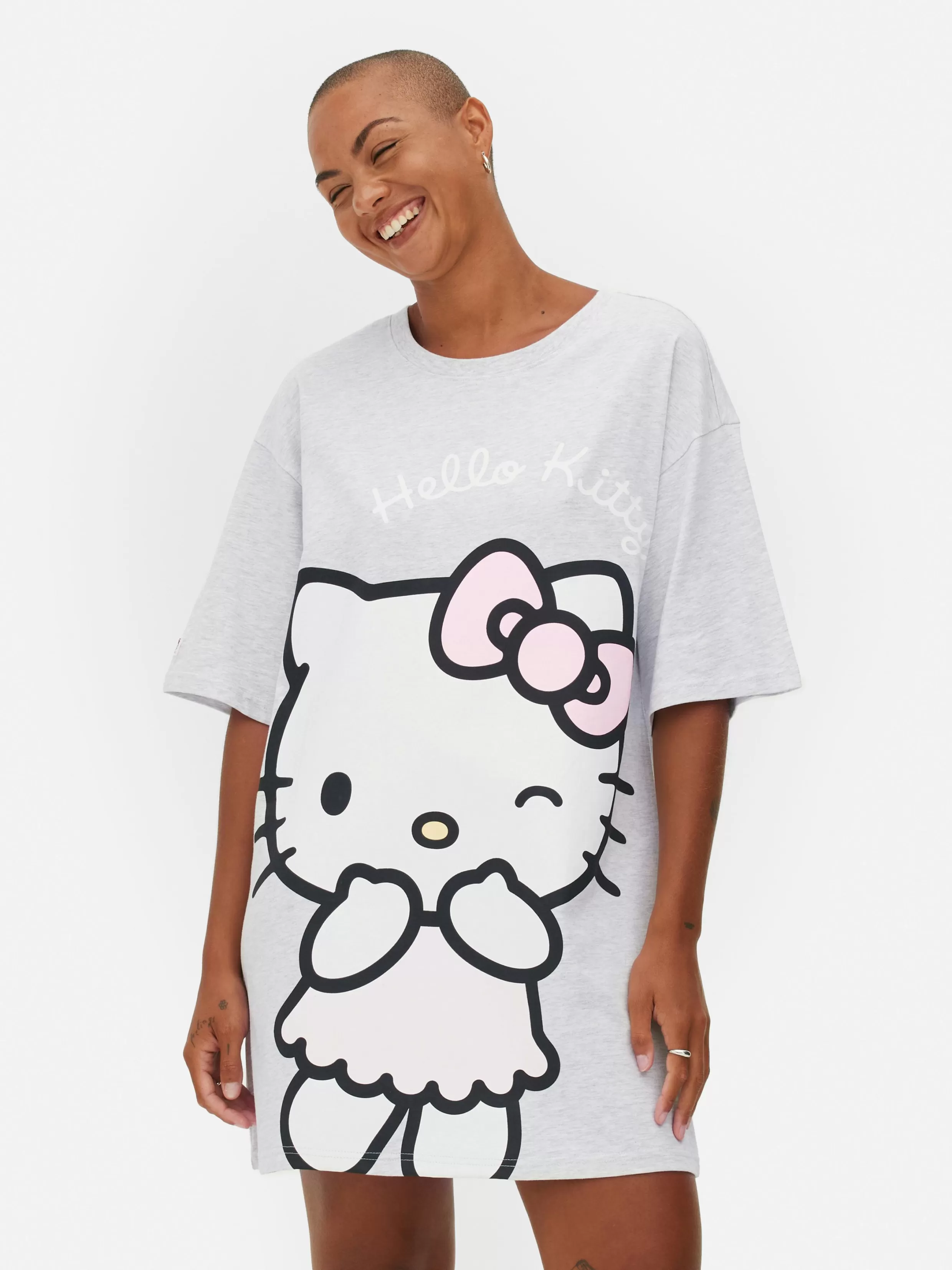 Outlet Hello Kitty Oversized Sleep Tee Women Sleep Tees And Nightgowns