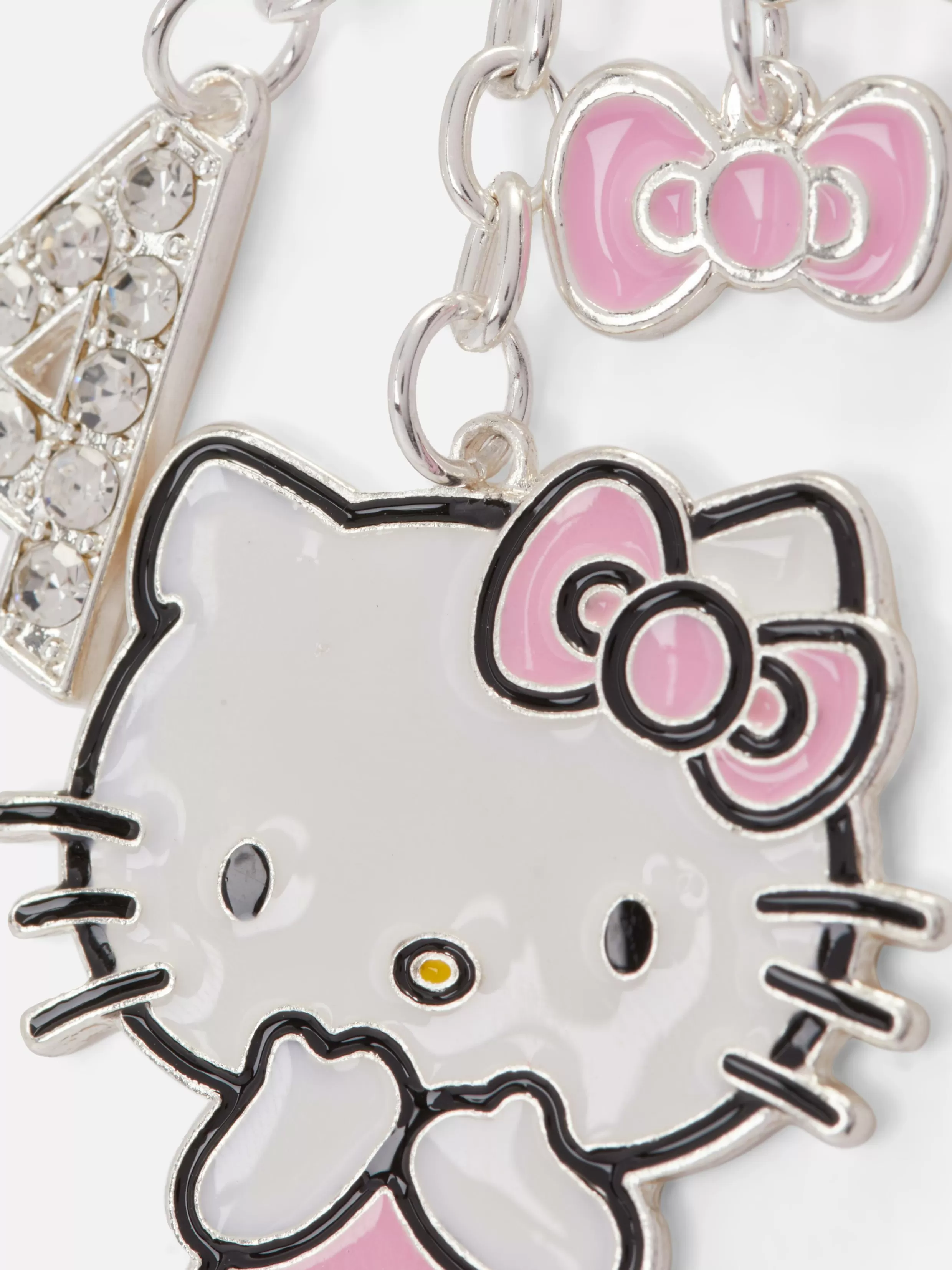 Store Hello Kitty Rhinestone Keyring Women Jewelry