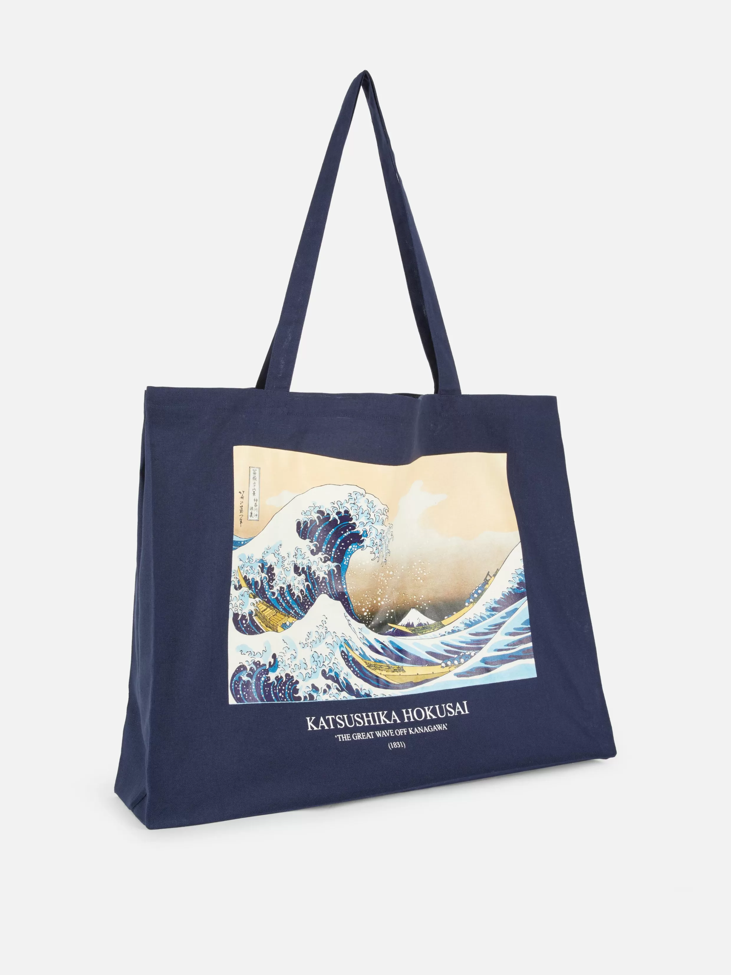 Clearance Hokusai The Great Wave Canvas Bag Travel Accessories