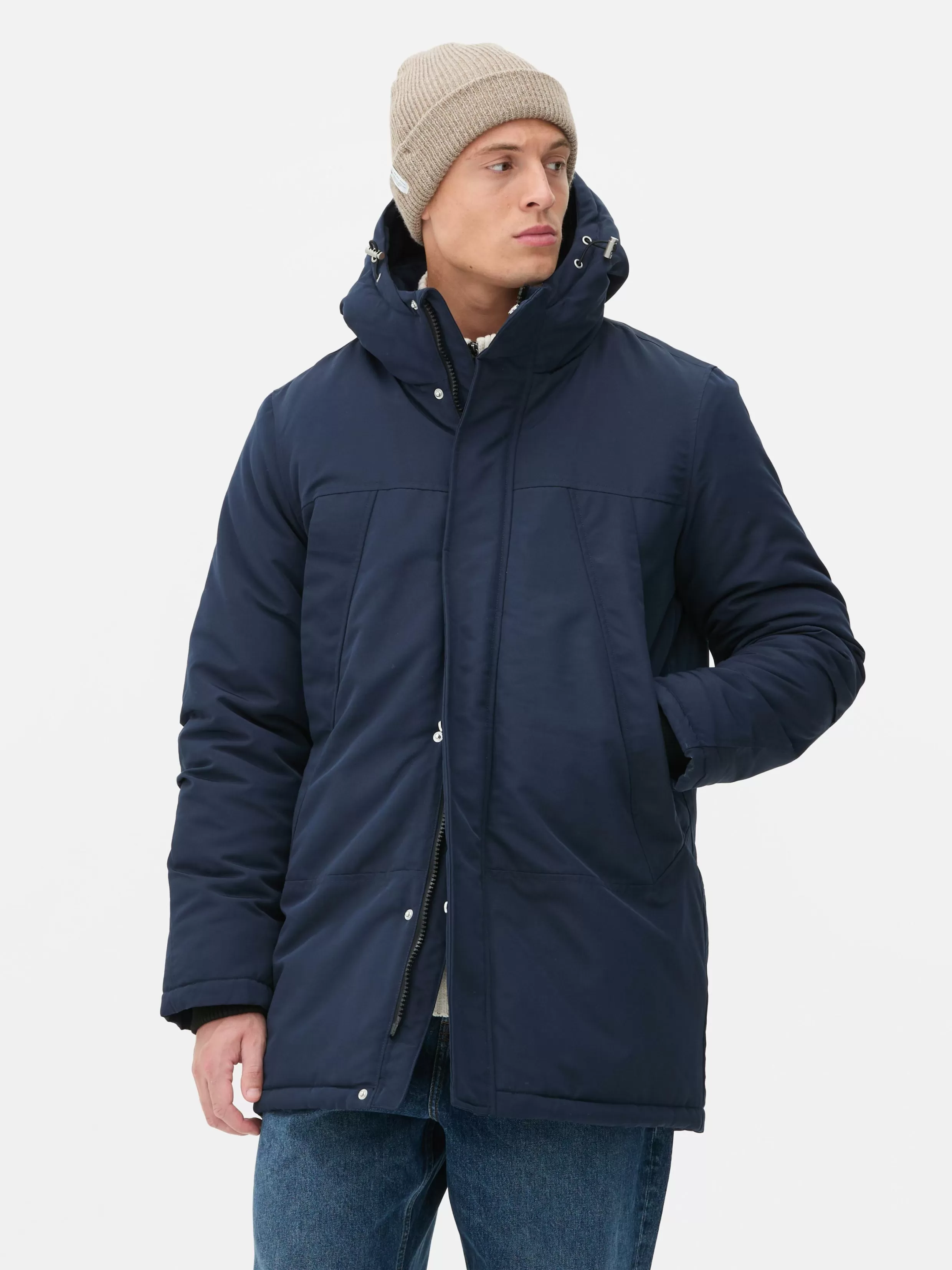 Store Hooded Parka Coats And Jackets