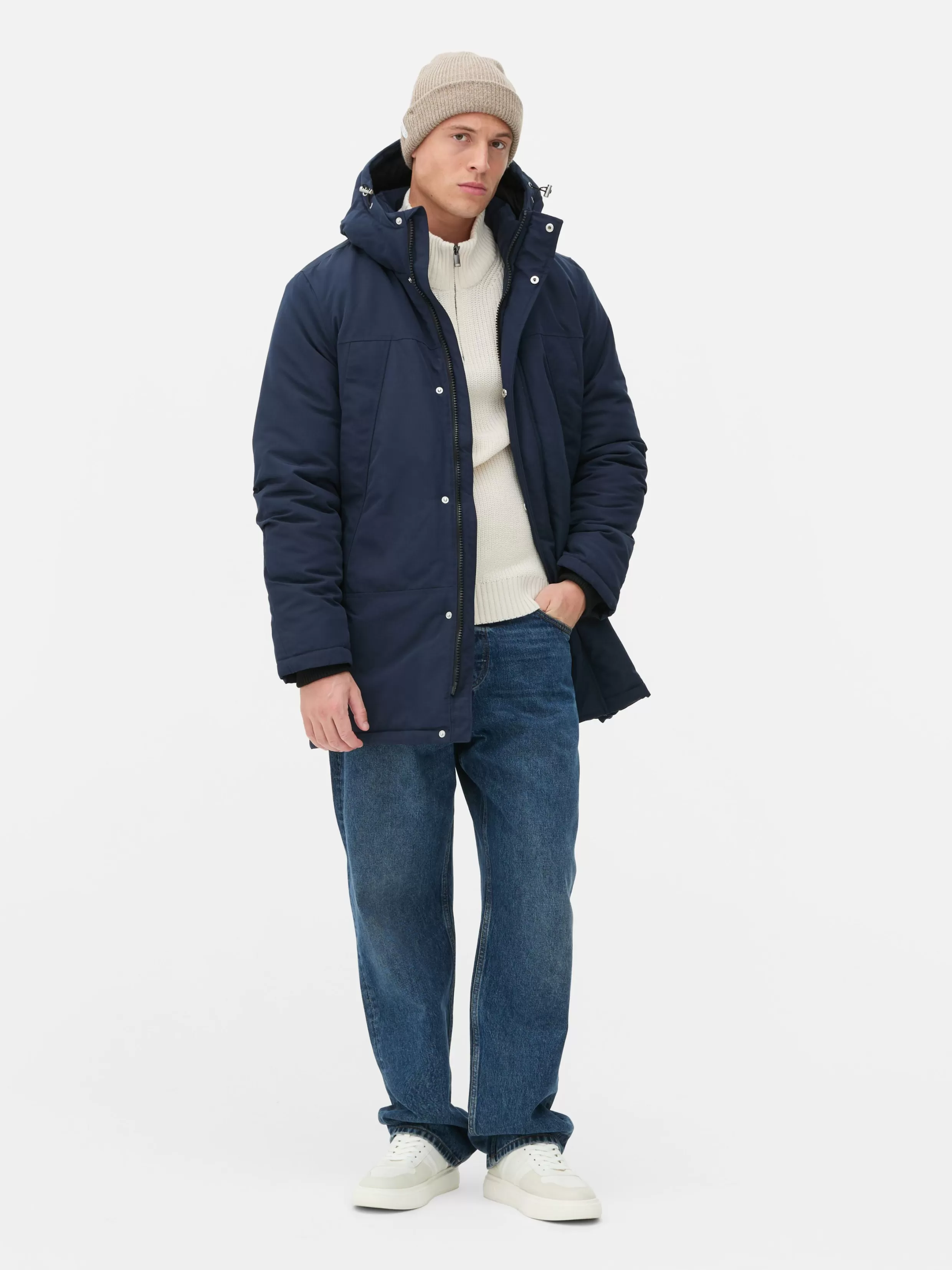 Store Hooded Parka Coats And Jackets