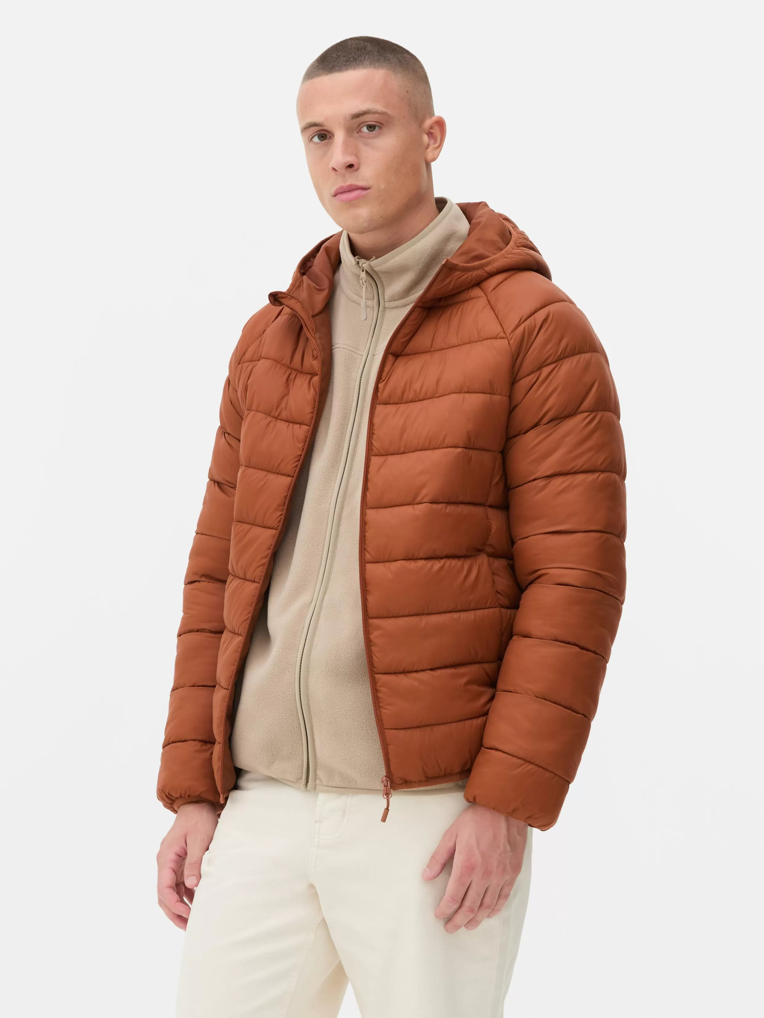 Store Hooded Puffer Jacket Coats And Jackets