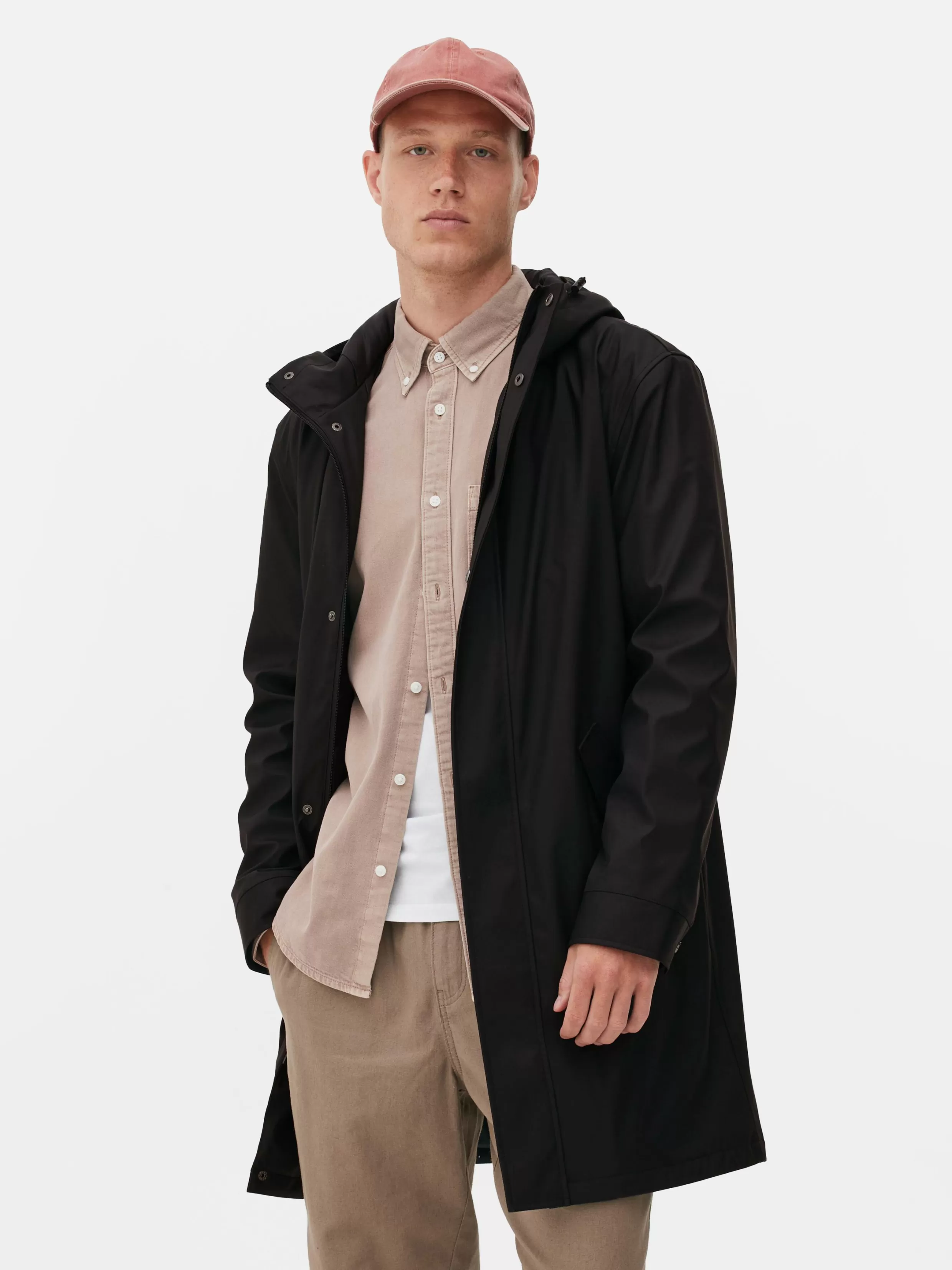 Cheap Hooded Rubberized Parka Coats And Jackets