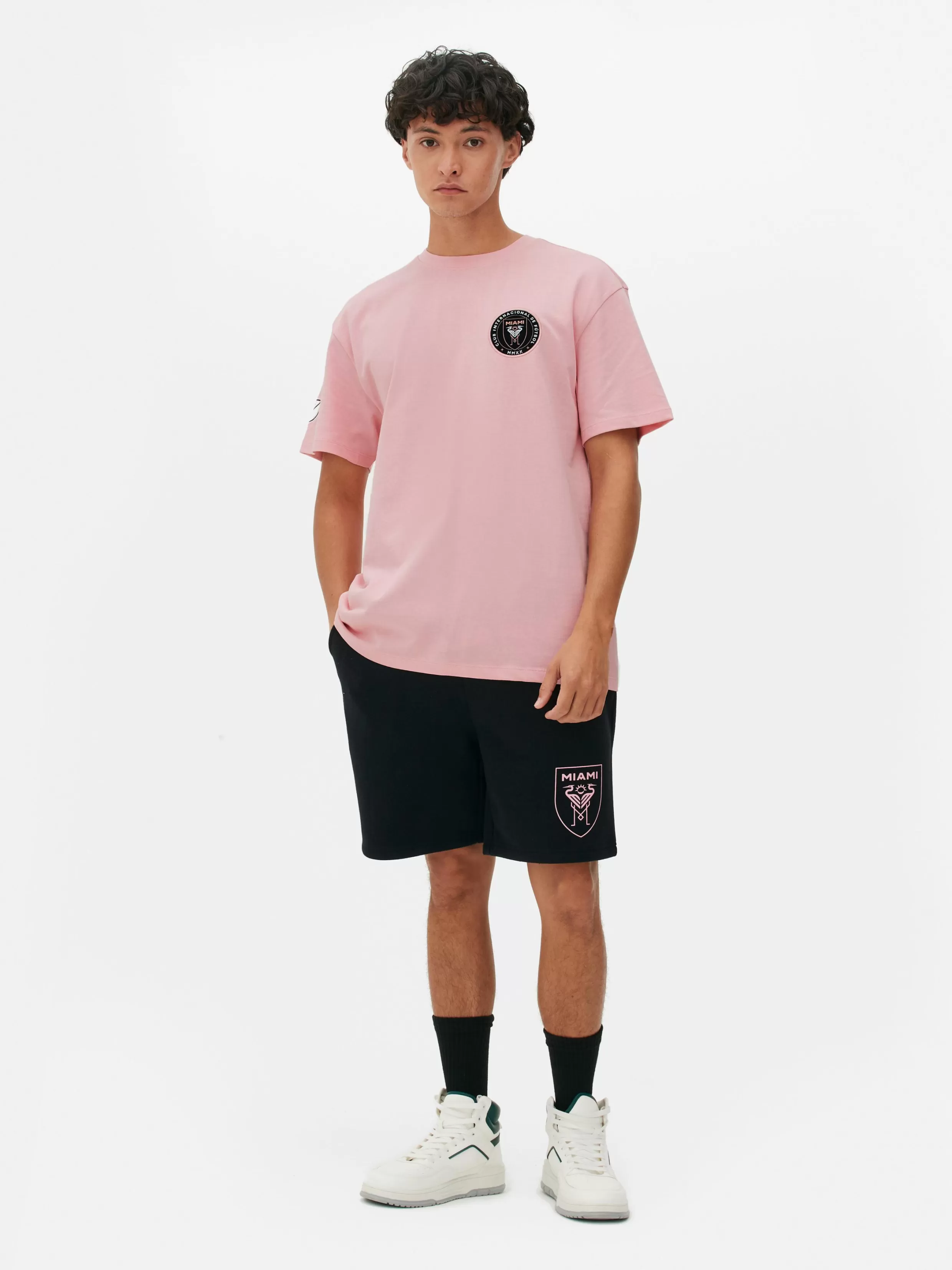 Shop Inter Miami Logo T-Shirt Tops And T-Shirts