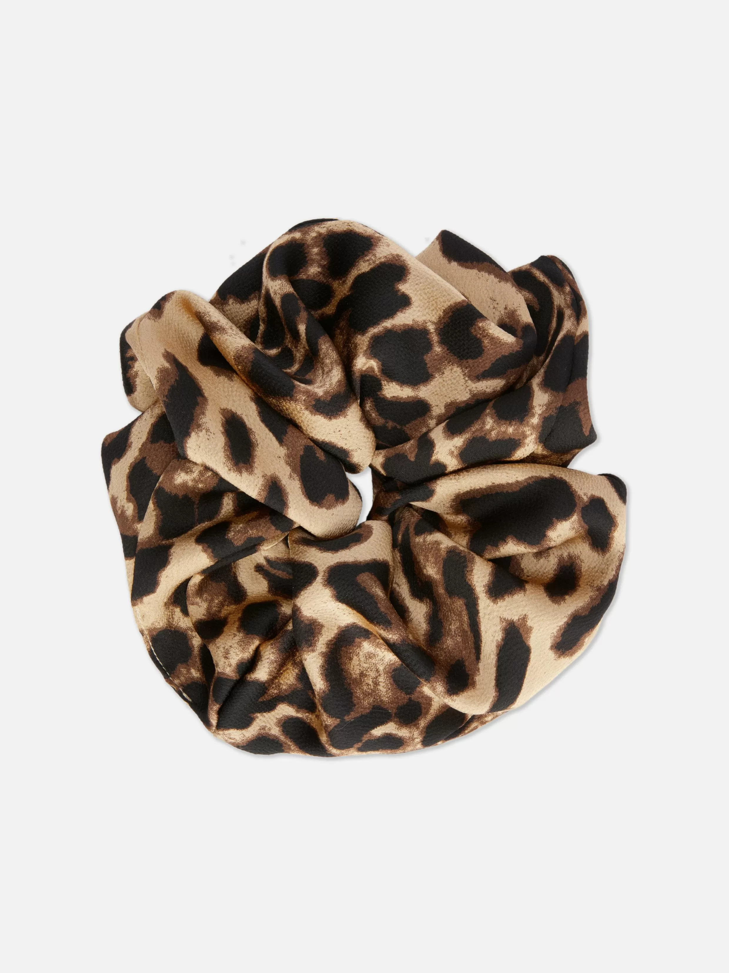 Discount Jumbo Leopard Print Scrunchie Women Hair Accessories