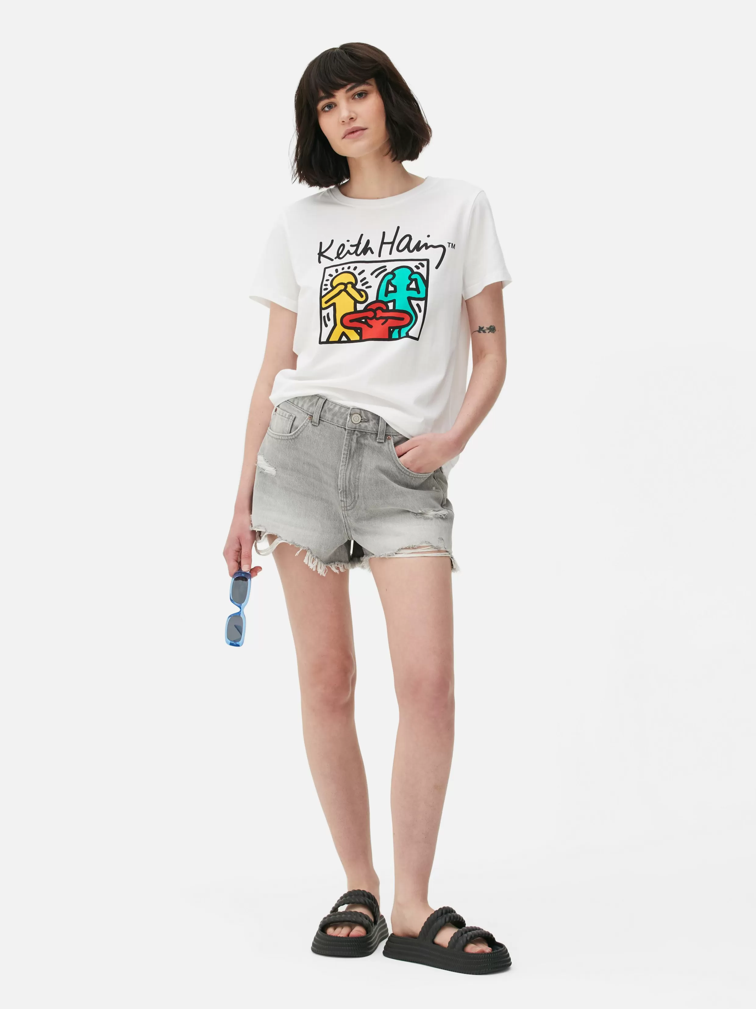 New Keith Haring Graphic T-Shirt Women Graphic Tees And Sweatshirts | Tops And T-Shirts