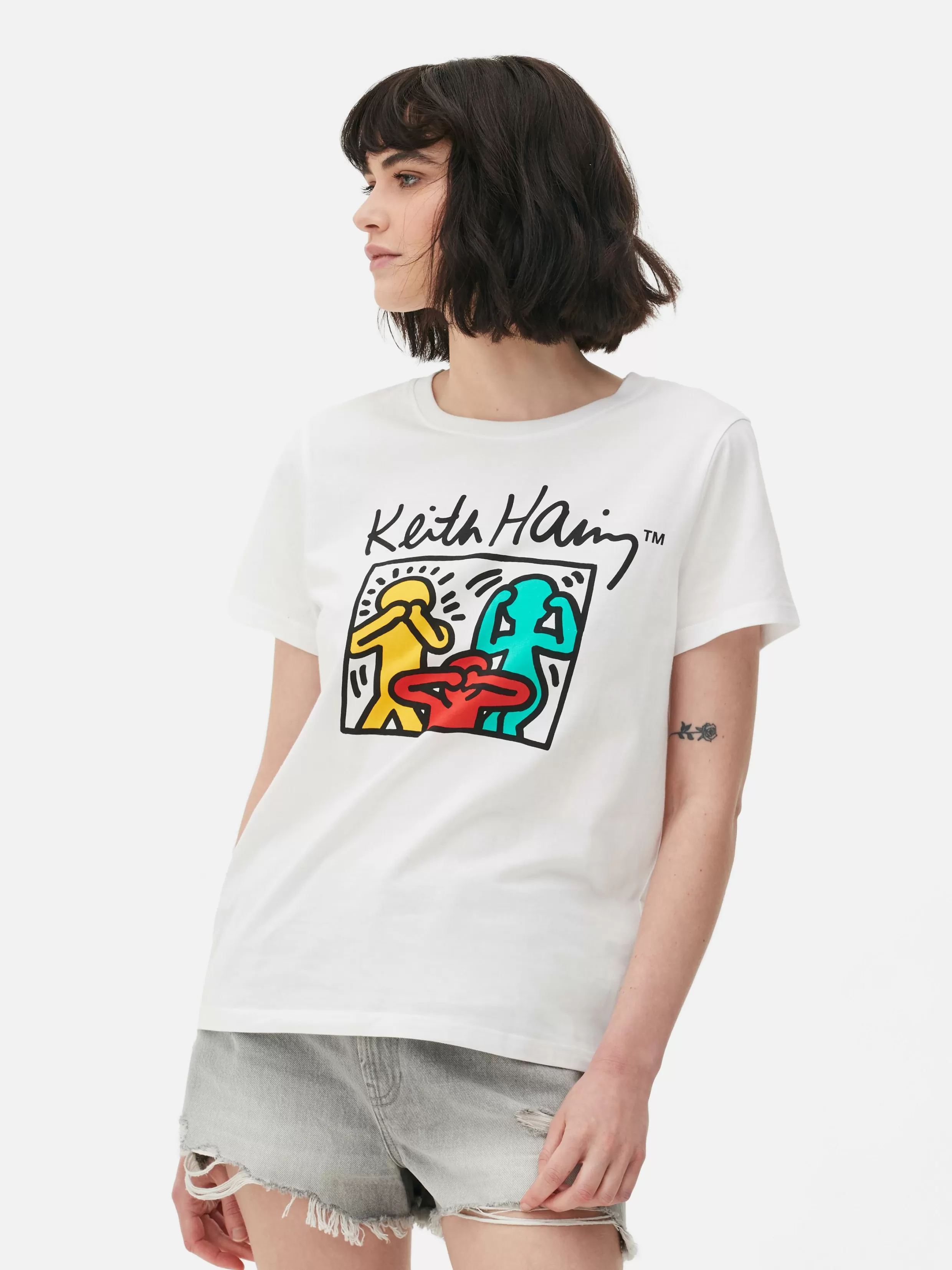 New Keith Haring Graphic T-Shirt Women Graphic Tees And Sweatshirts | Tops And T-Shirts