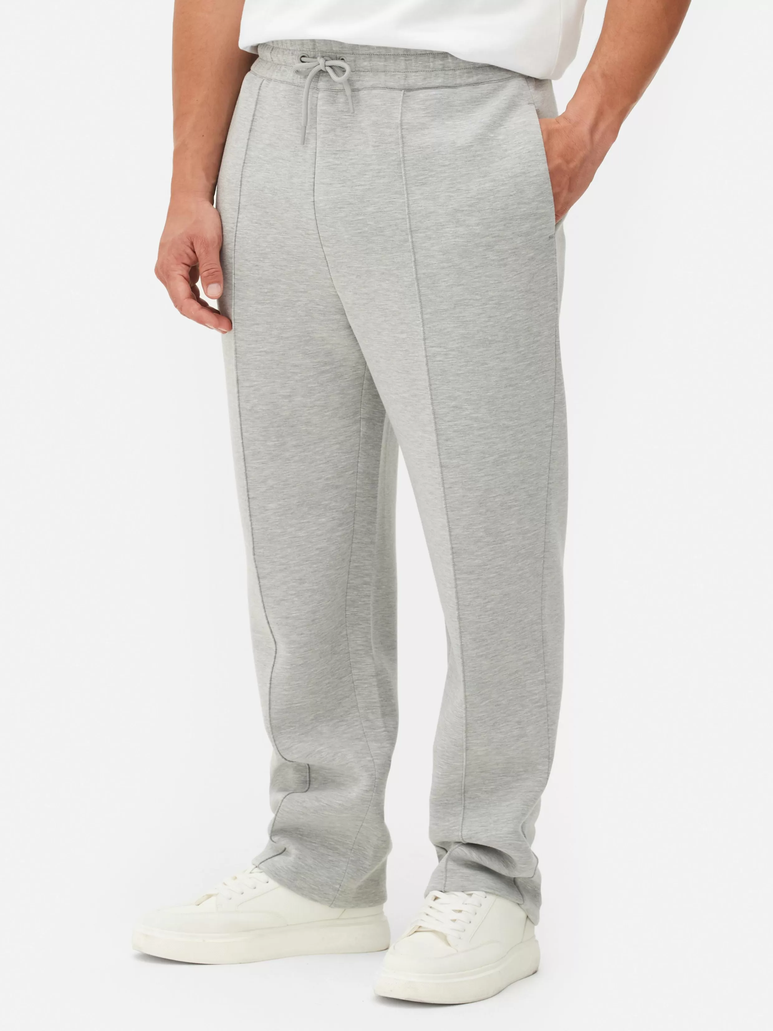 Fashion Kem Pintuck Straight Leg Joggers Joggers