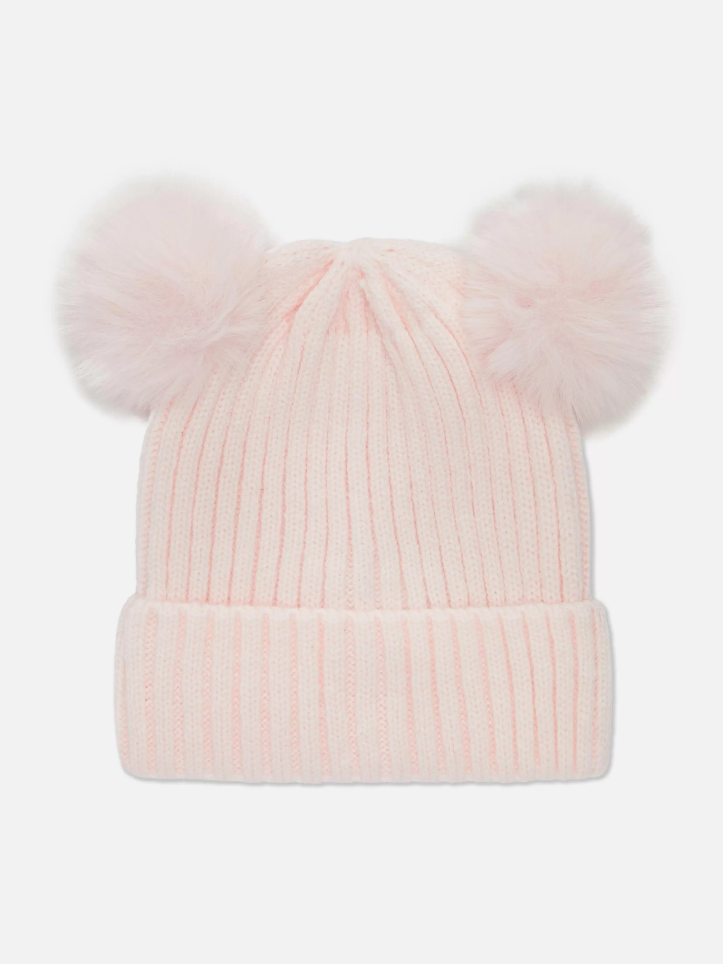 Online Knit Pompom Beanie Hats And Mittens