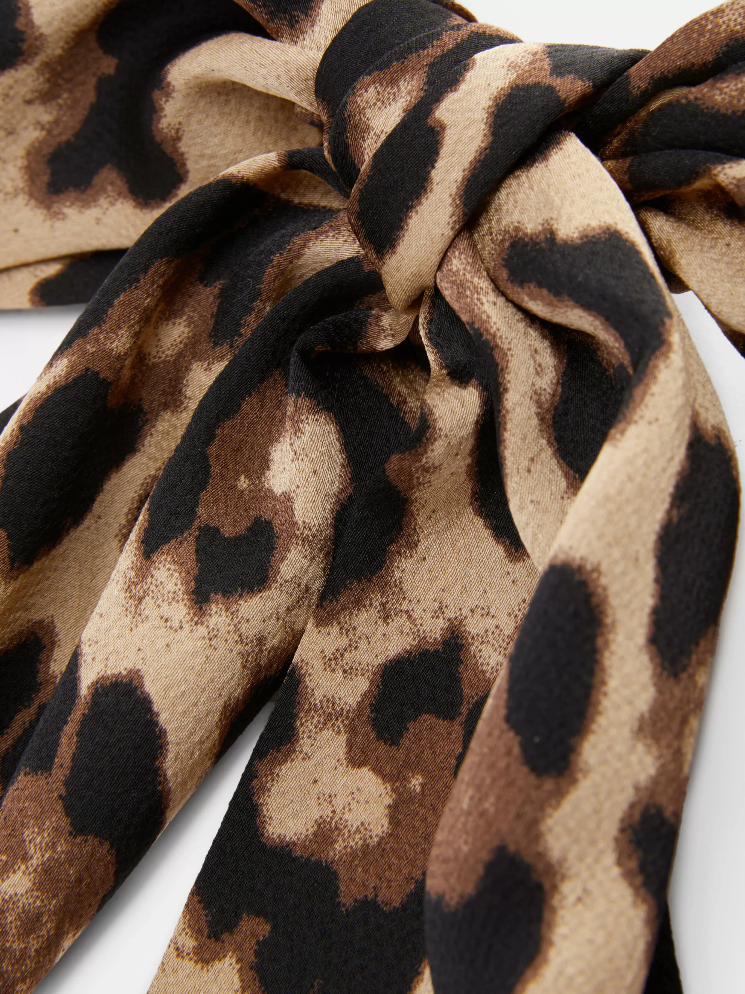 Discount Leopard Print Hair Bow Women Hair Accessories