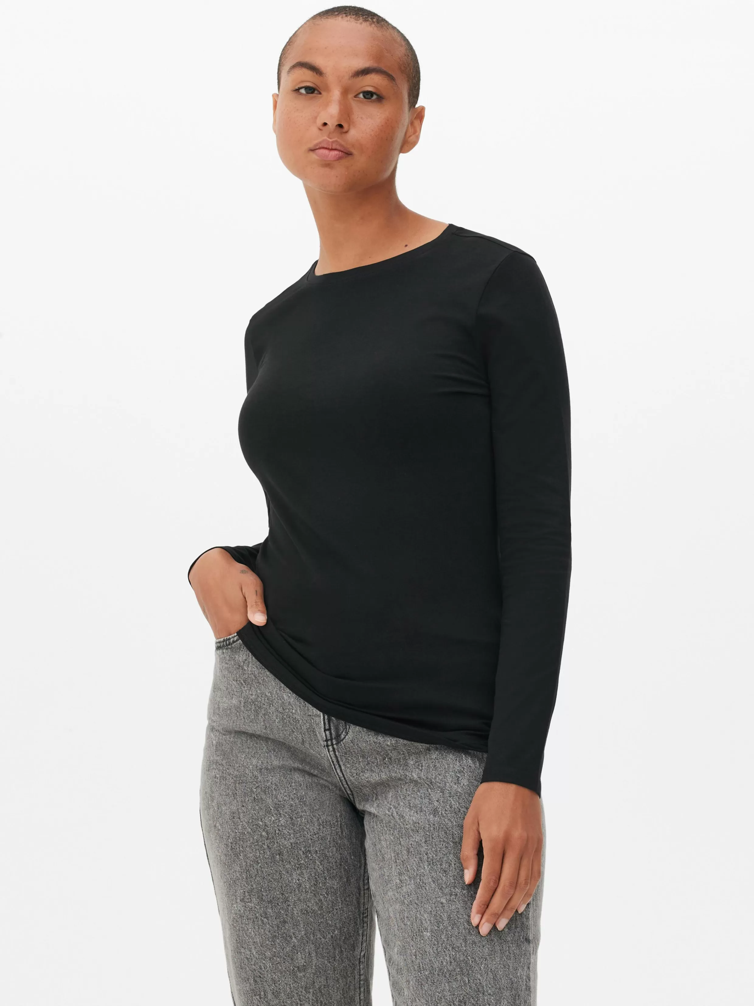 Sale Long Sleeve Stretch Top Women Tops And T-Shirts