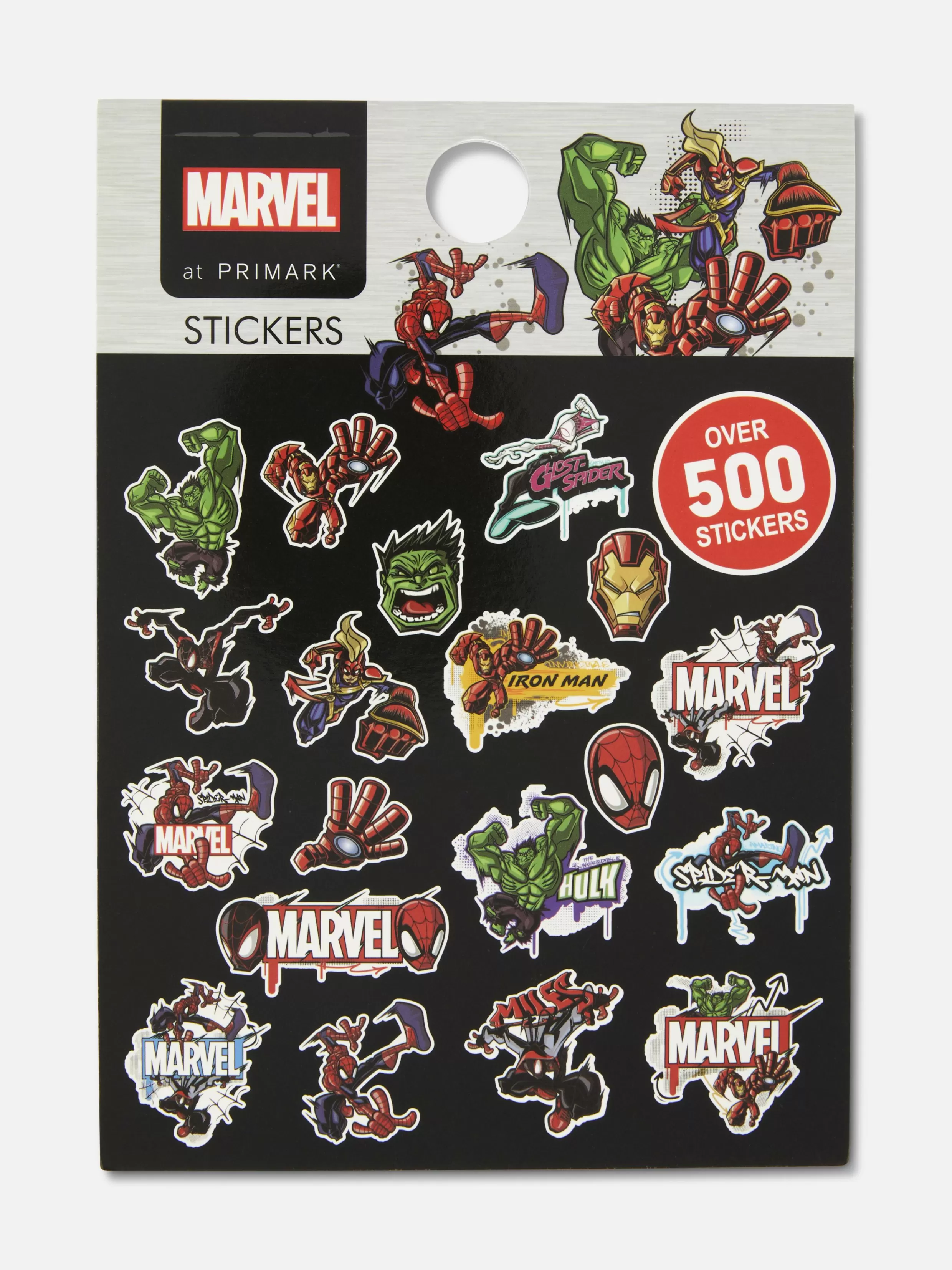 Fashion Marvel Avengers 500 Sticker Set Kids Arts And Crafts