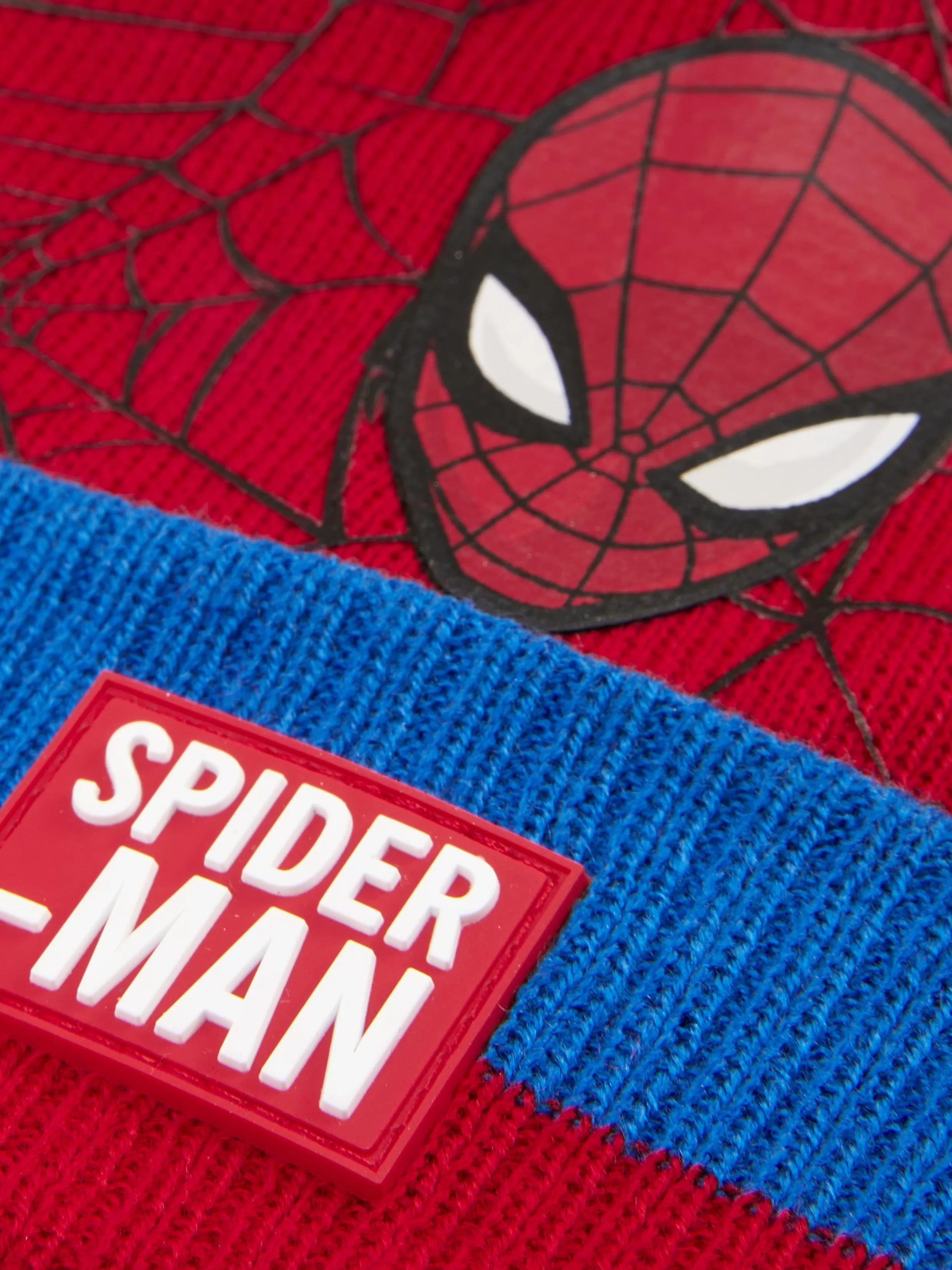 New MARVEL Spider-Man Pompom Beanie Hat Kids/BOY Hats, Gloves And Scarves