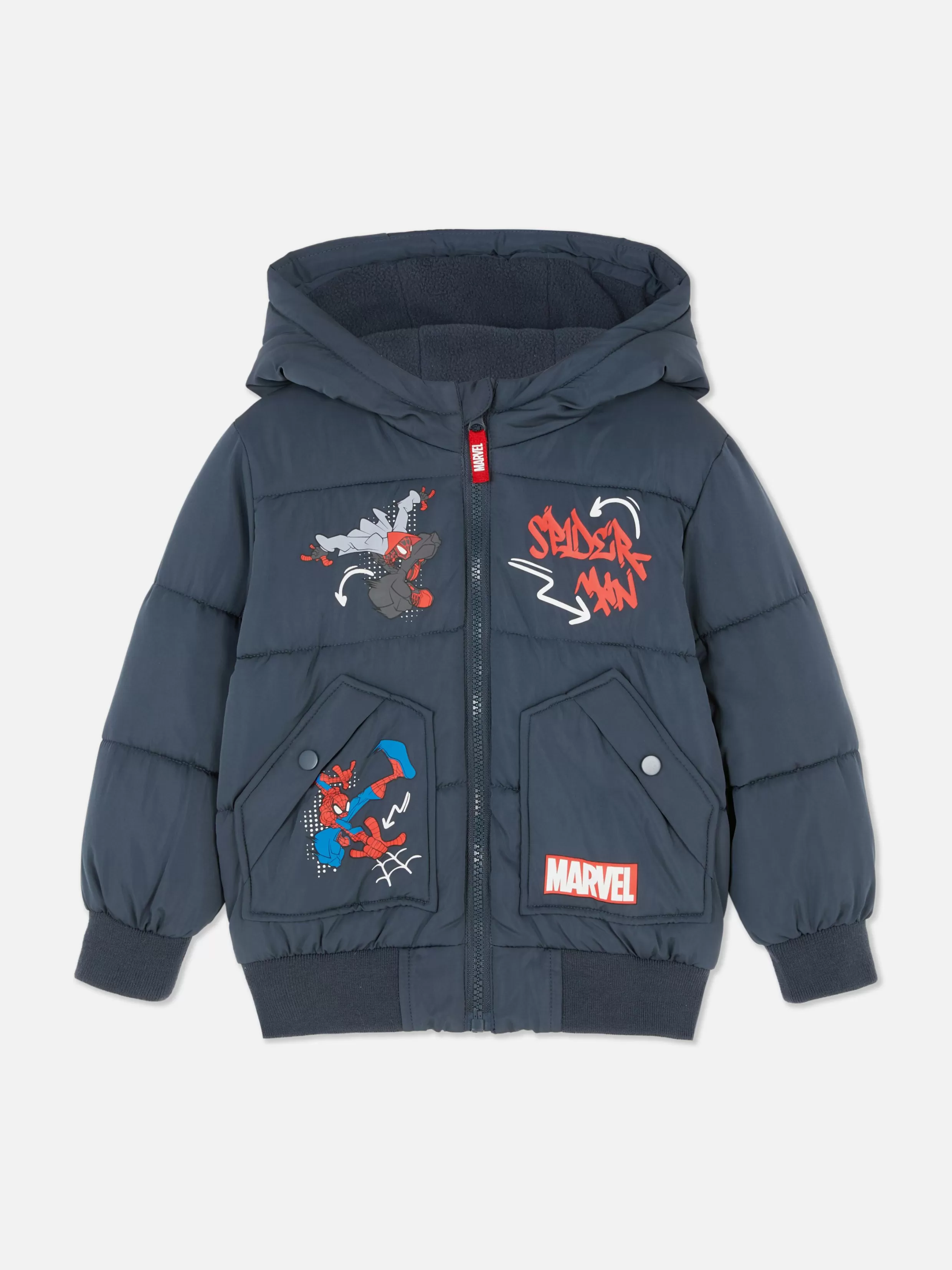 Online Marvel Spider-Man Puffer Jacket Kids/BOY Coats And Jackets