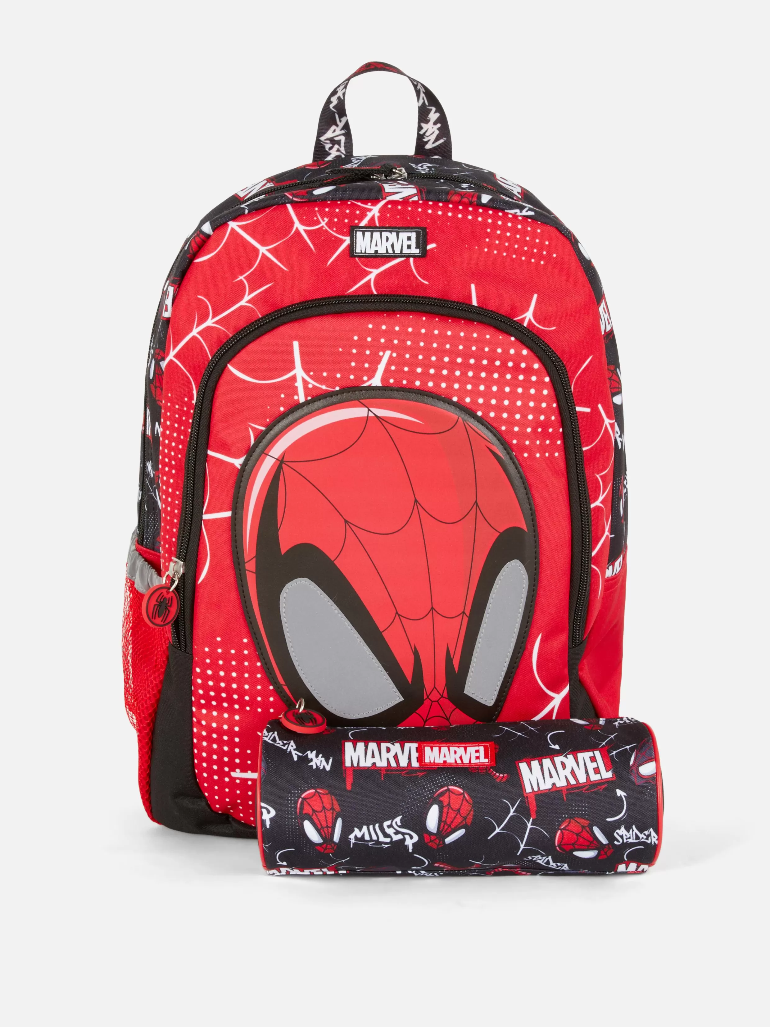 Fashion Marvel Spider-Man School Backpack And Pencil Case Set Kids/BOY Bags