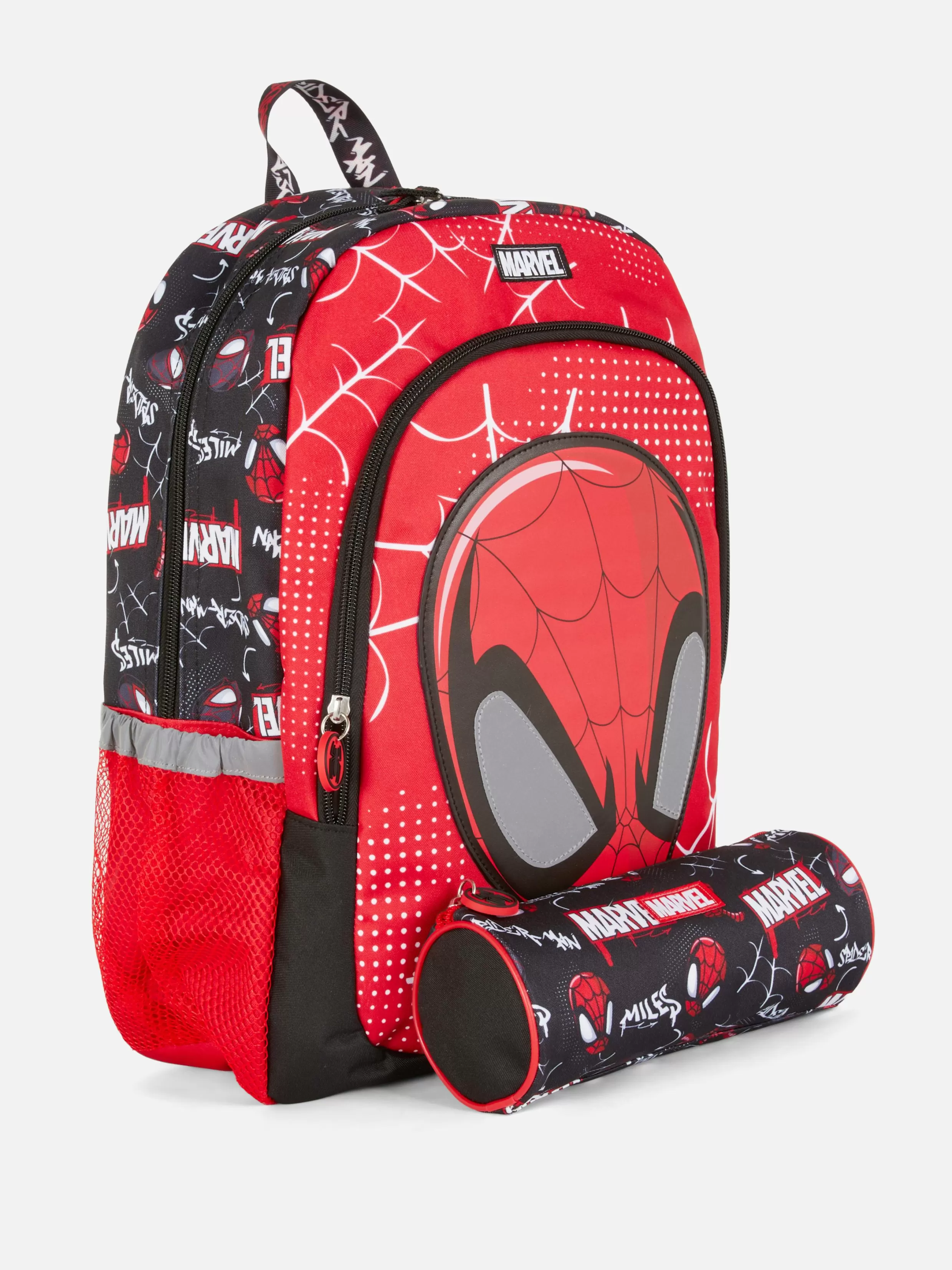 Fashion Marvel Spider-Man School Backpack And Pencil Case Set Kids/BOY Bags