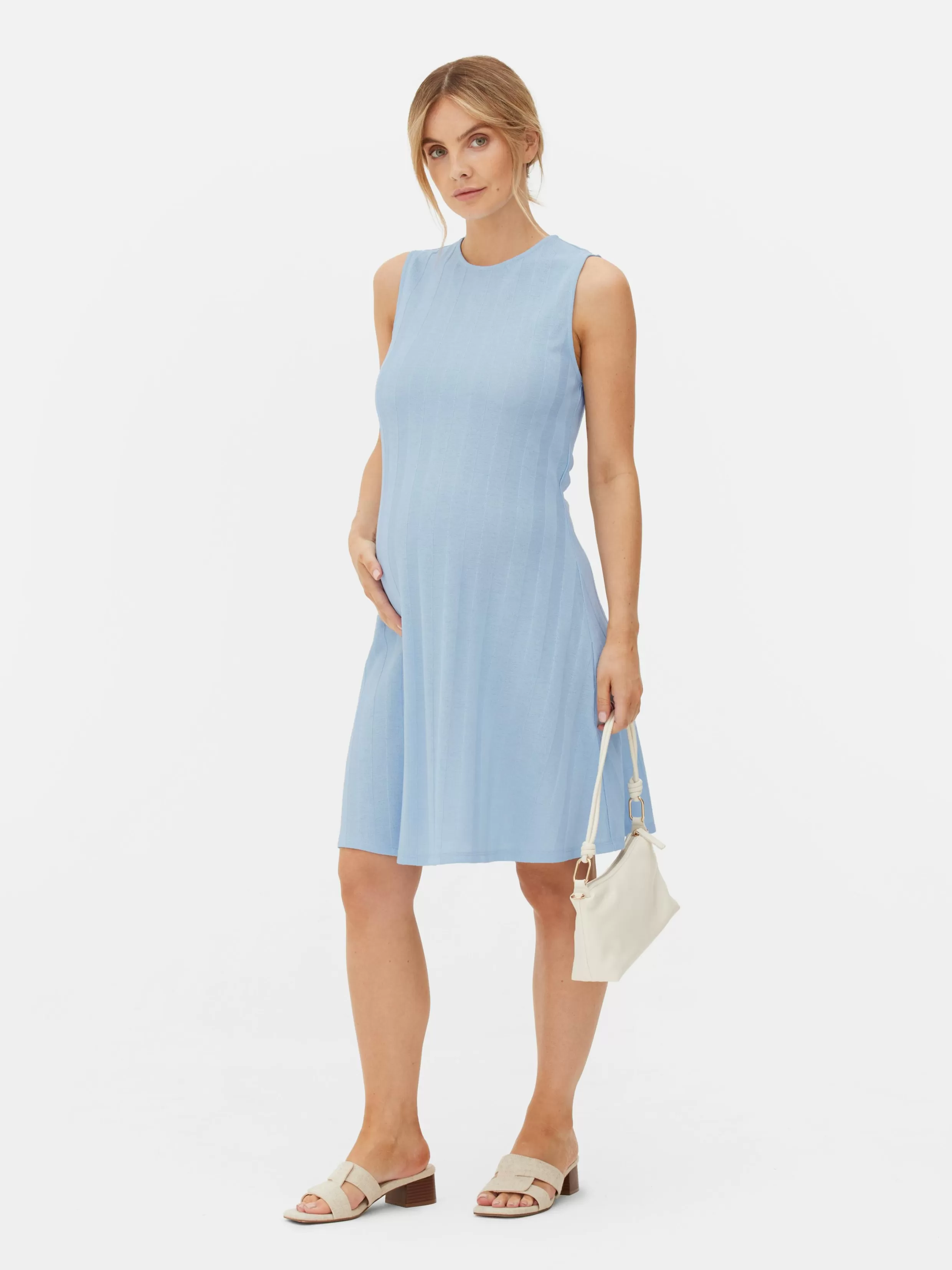 Best Maternity Sleeveless Mini Dress Women Dresses