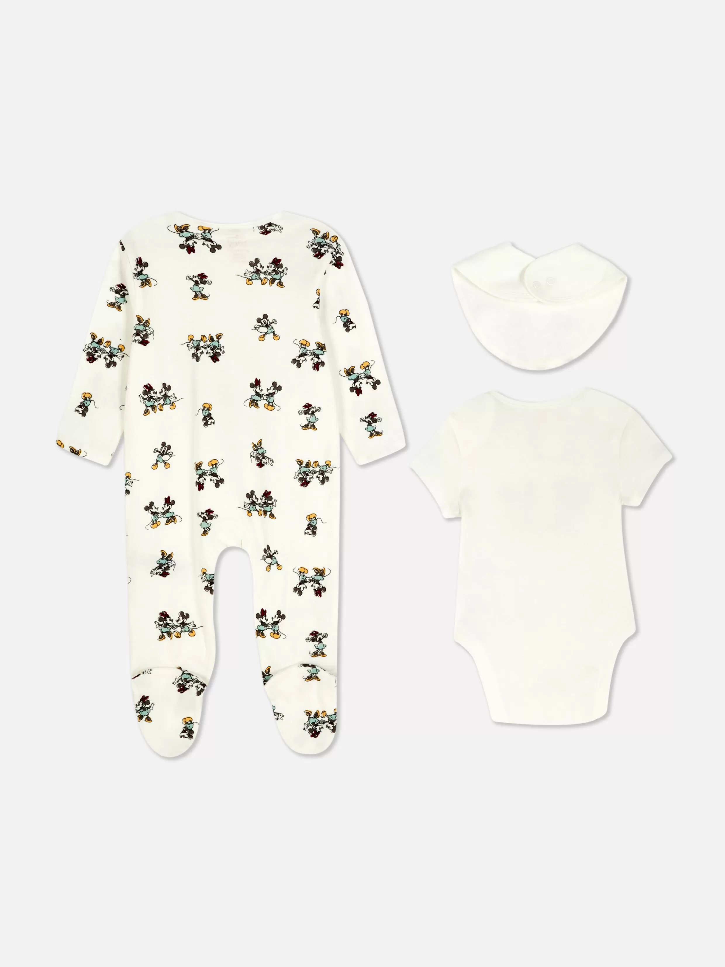 Cheap Mickey And Minnie Mouse Sleeper, Bodysuit And Bib Sets And Outfits