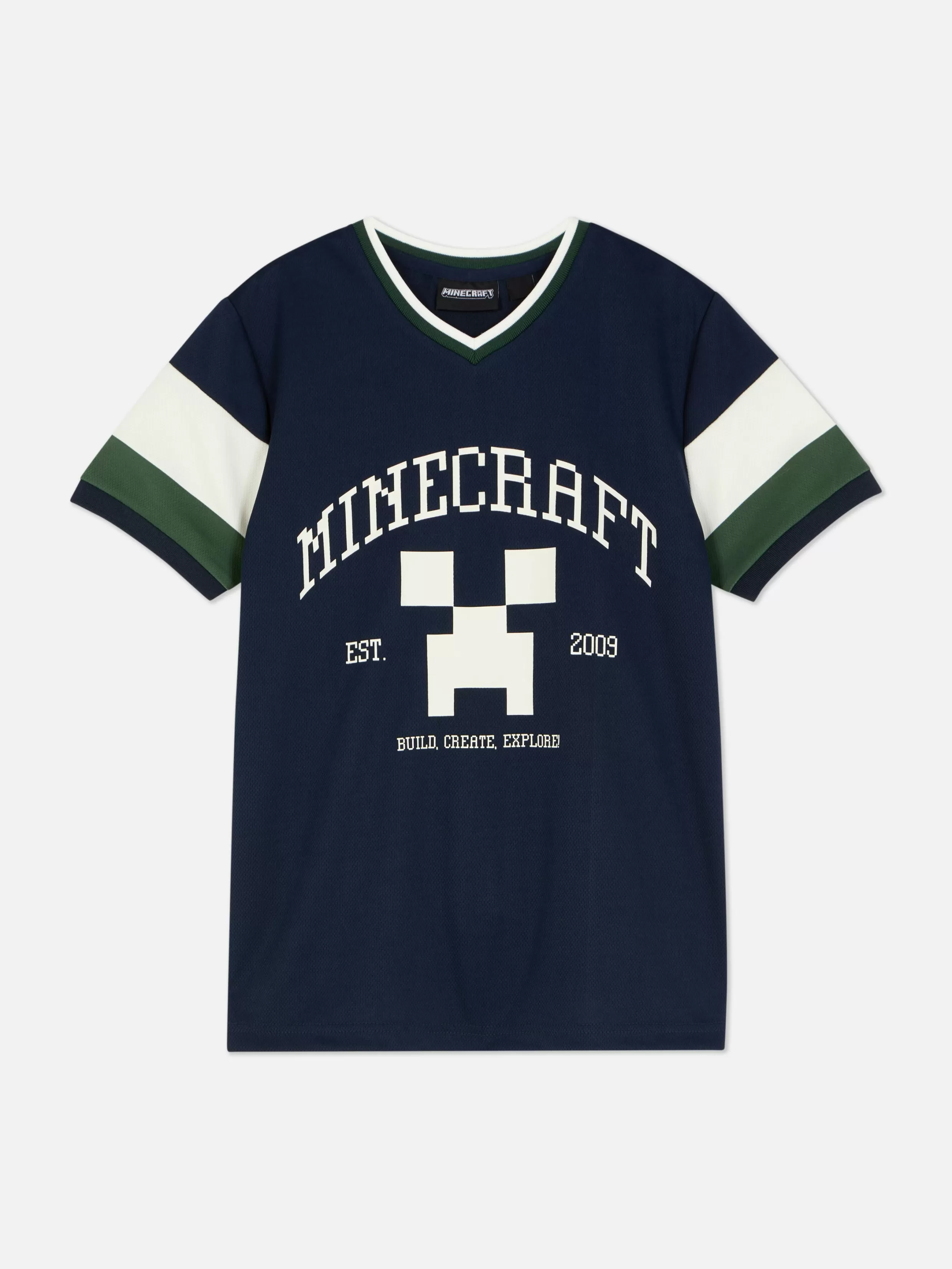 Outlet Minecraft Graphic Short Sleeve Jersey Kids/BOY Tops And T-Shirts