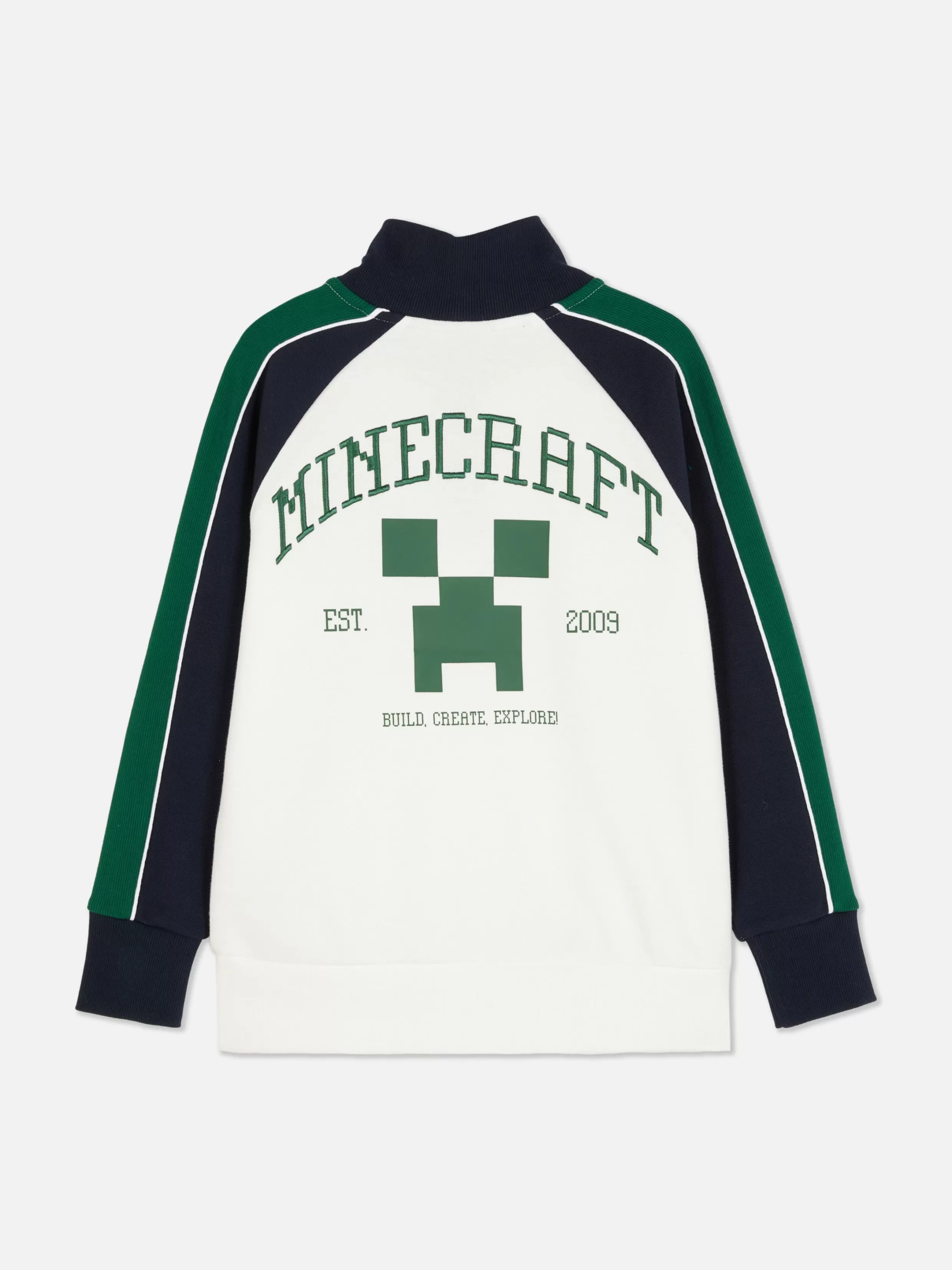 Fashion Minecraft Half-Zip Jacket Kids/BOY Hoodies And Sweatshirts