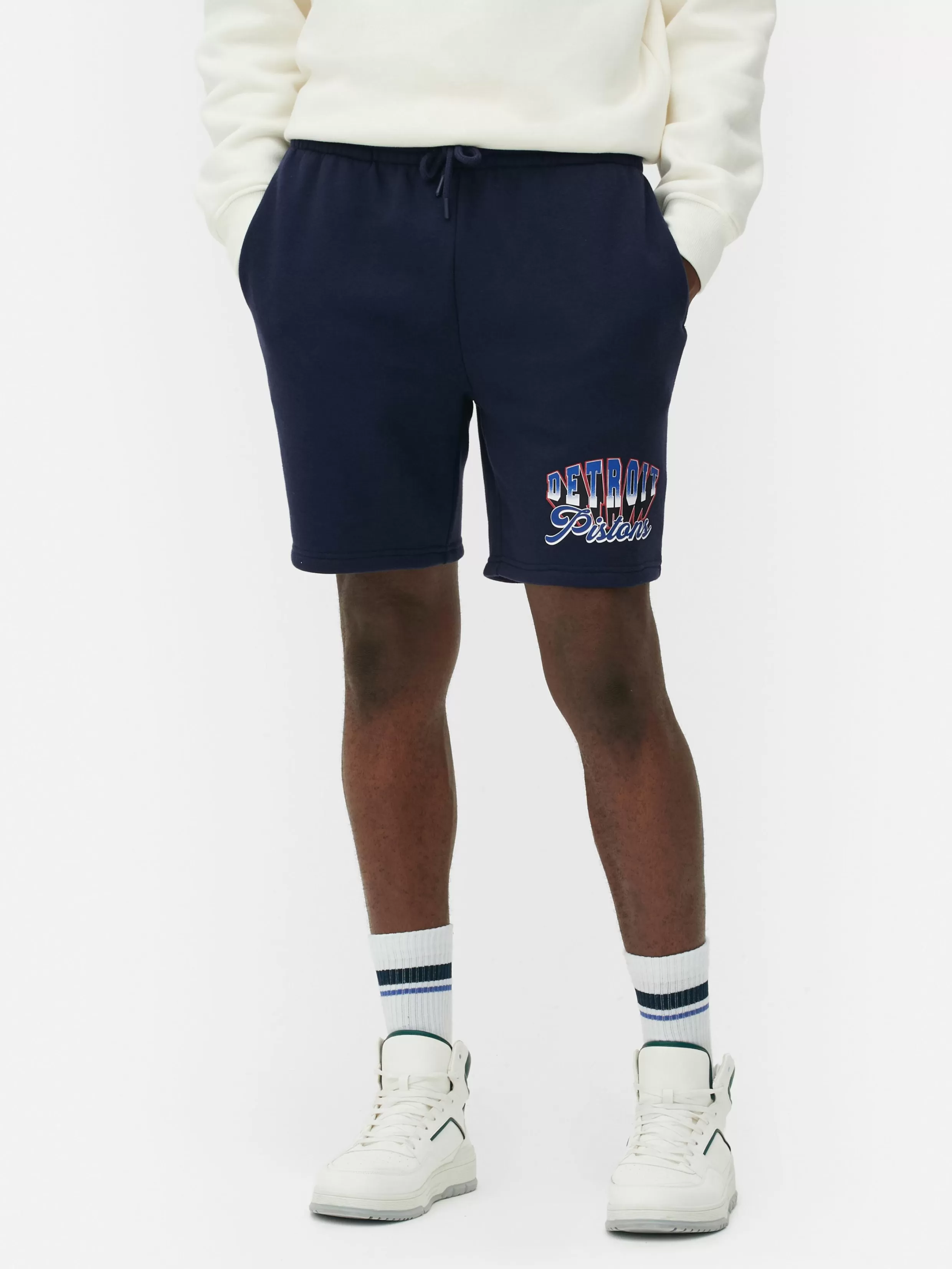 Online NBA Detroit Pistons Graphic Shorts Shorts