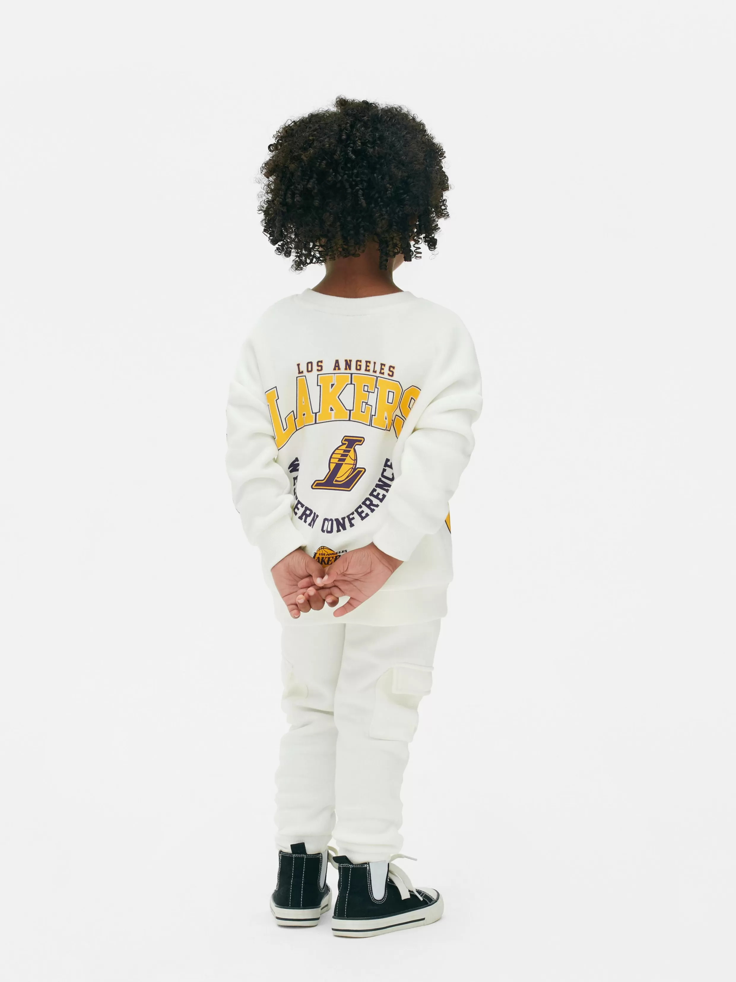 Hot NBA Los Angeles Lakers Cargo Joggers Kids/BOY Joggers