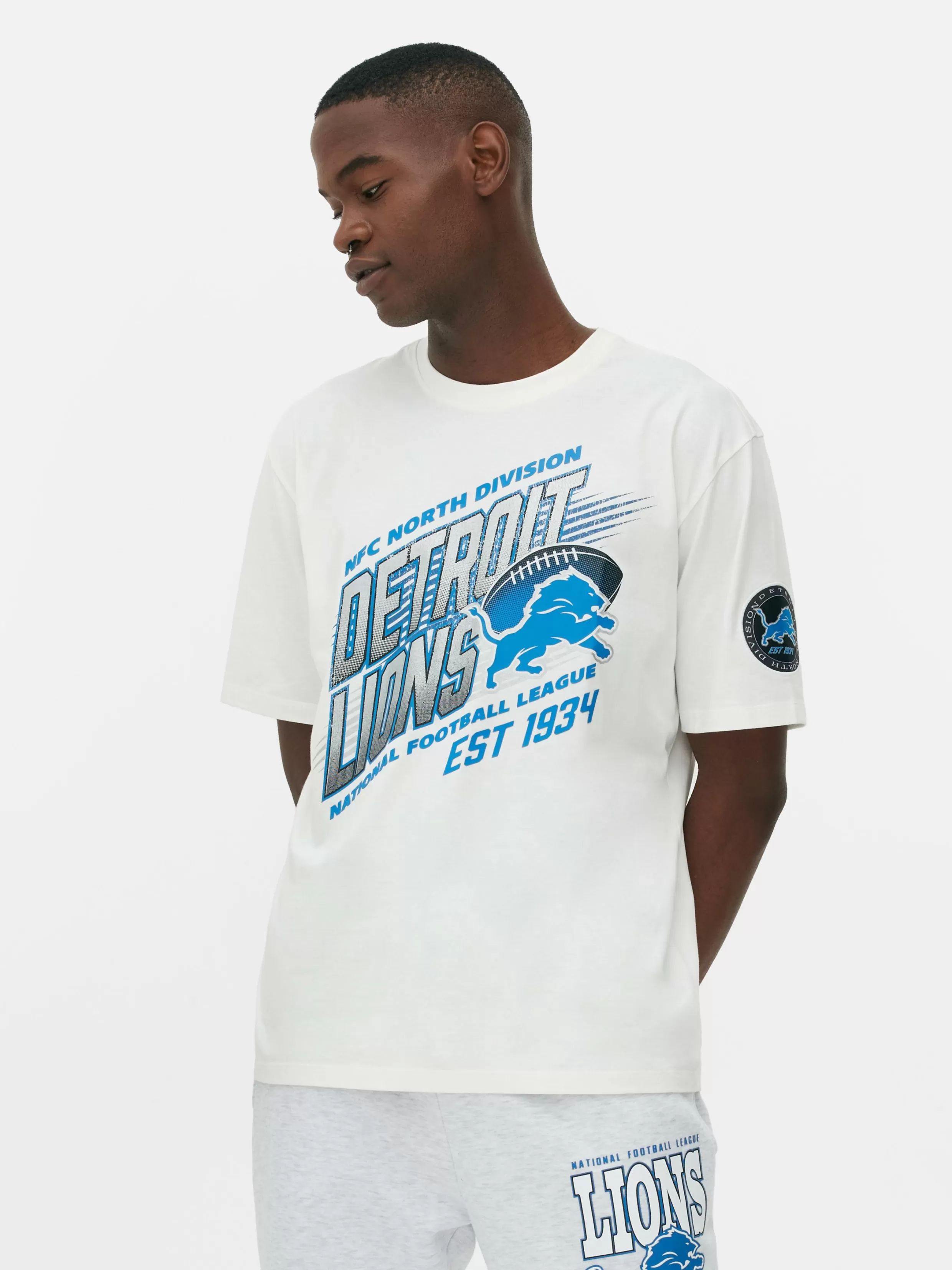 Outlet NFL Detroit Lions Graphic T-Shirt Graphic Tees And Sweatshirts | Tops And T-Shirts