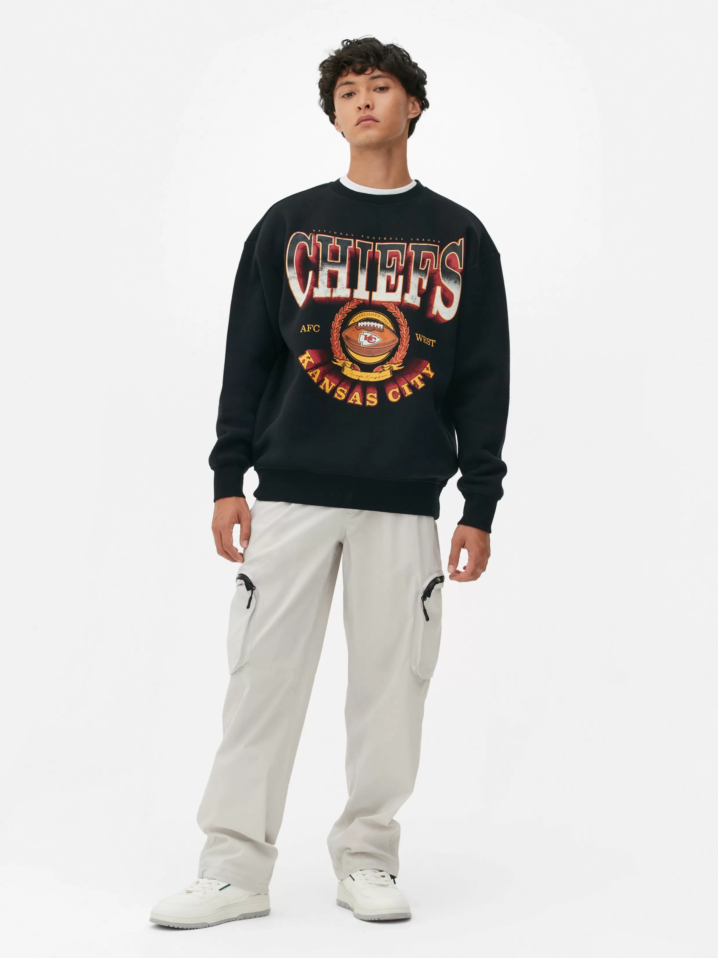 Sale NFL Kansas City Chiefs Graphic Sweatshirt Graphic Tees And Sweatshirts | Hoodies And Sweatshirts