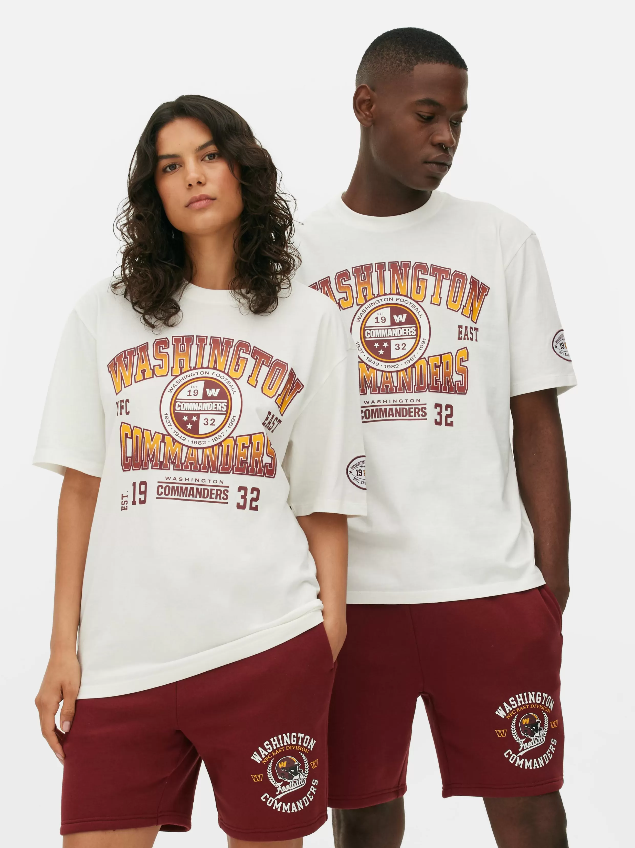 Cheap NFL Washington Commanders T-Shirt Women Graphic Tees And Sweatshirts | Tops And T-Shirts