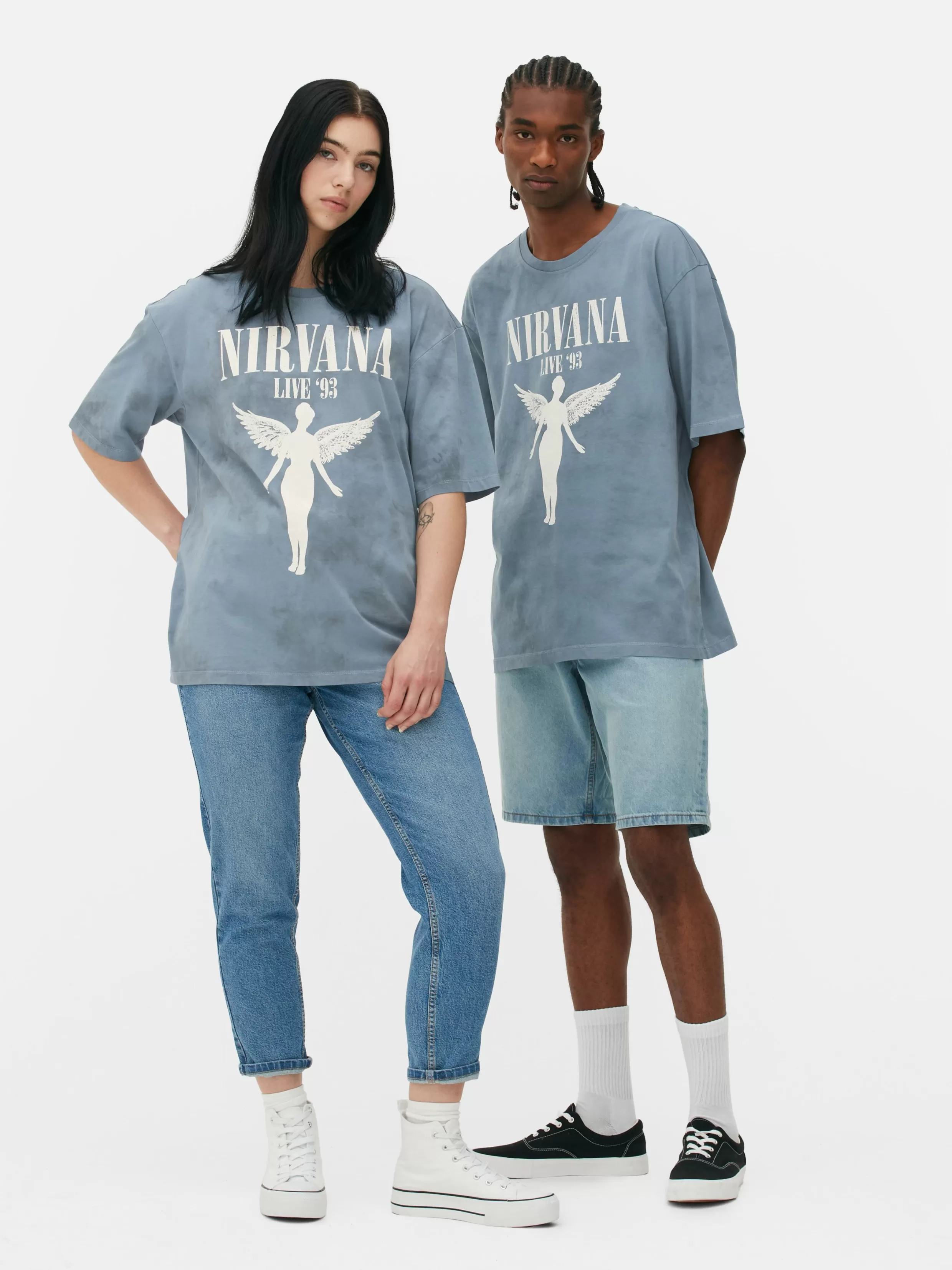 Best Nirvana Tie Dye Graphic T-Shirt Women Graphic Tees And Sweatshirts | Tops And T-Shirts