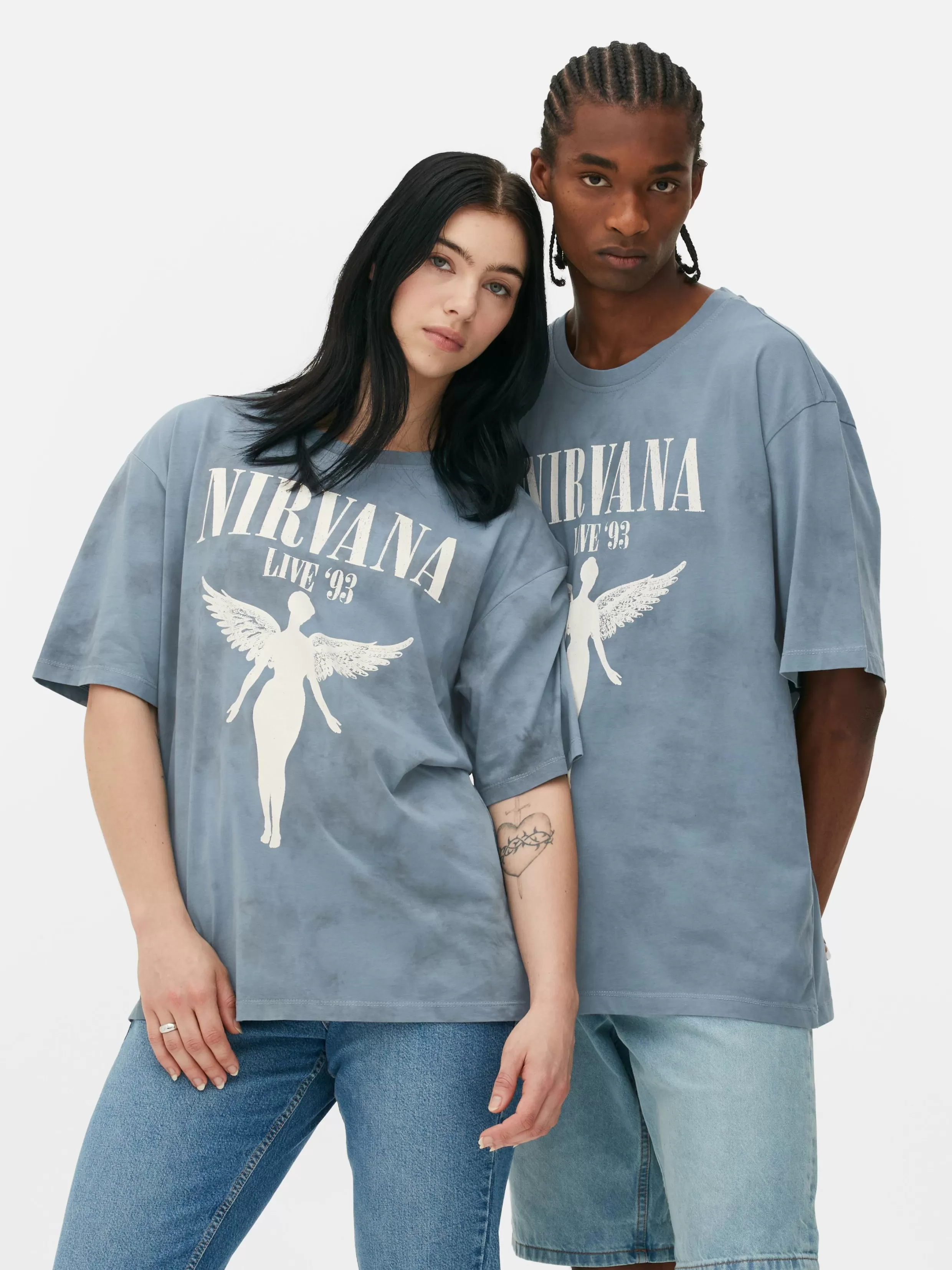 Best Nirvana Tie Dye Graphic T-Shirt Women Graphic Tees And Sweatshirts | Tops And T-Shirts