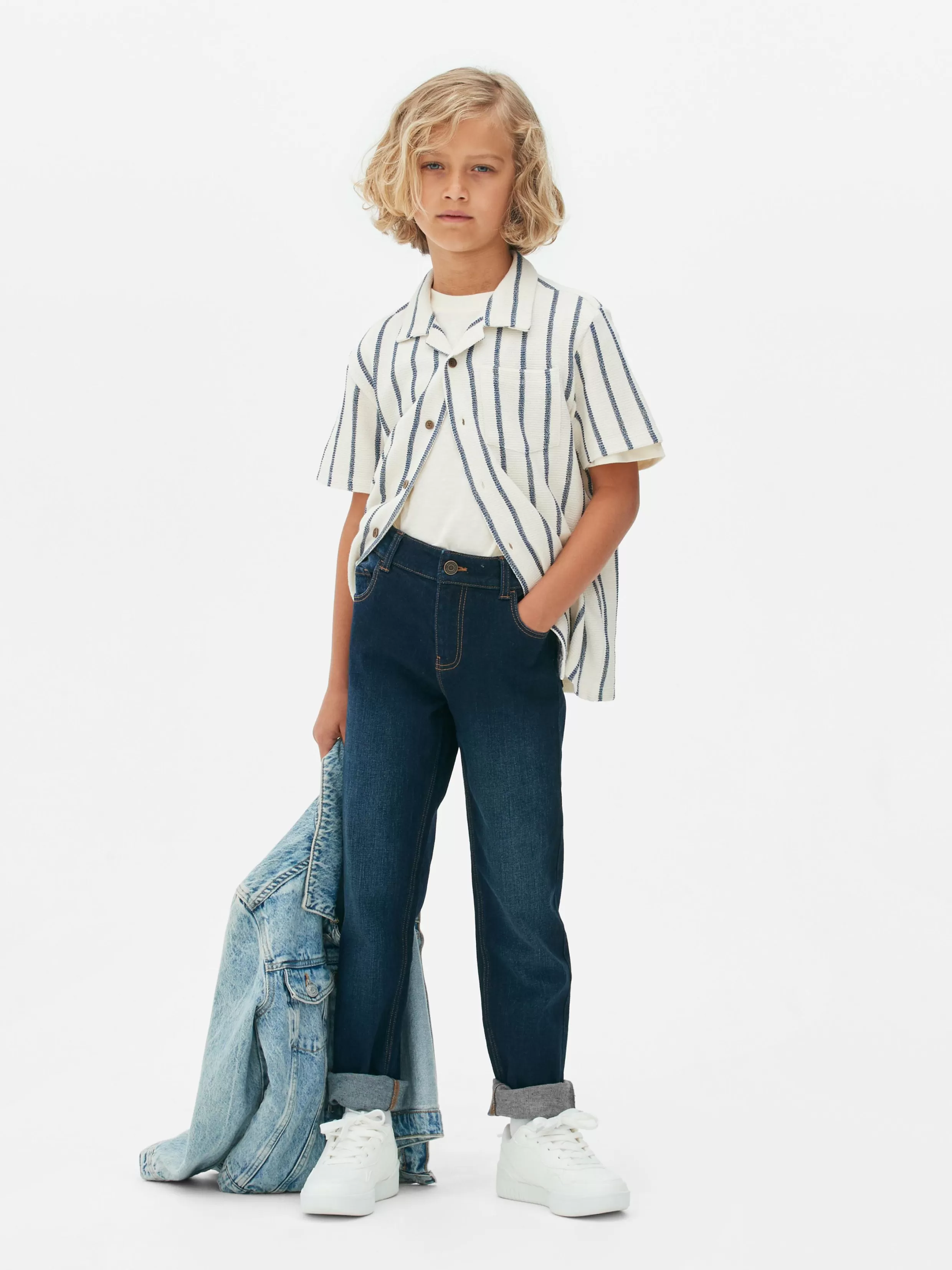 New Older Boy Slim Denim Jeans Kids/BOY Jeans