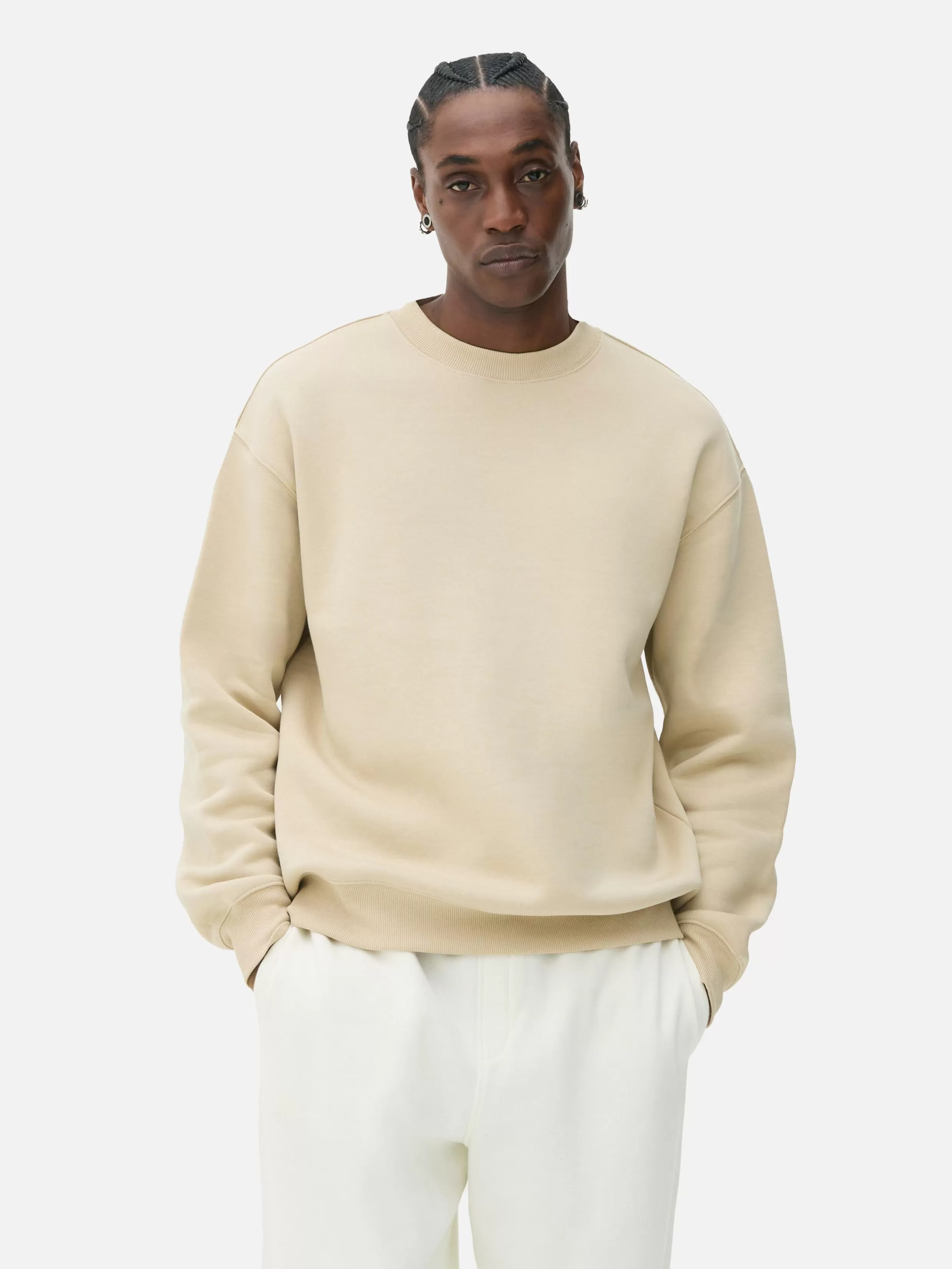 Online Oversized Crew Neck Sweatshirt Hoodies And Sweatshirts