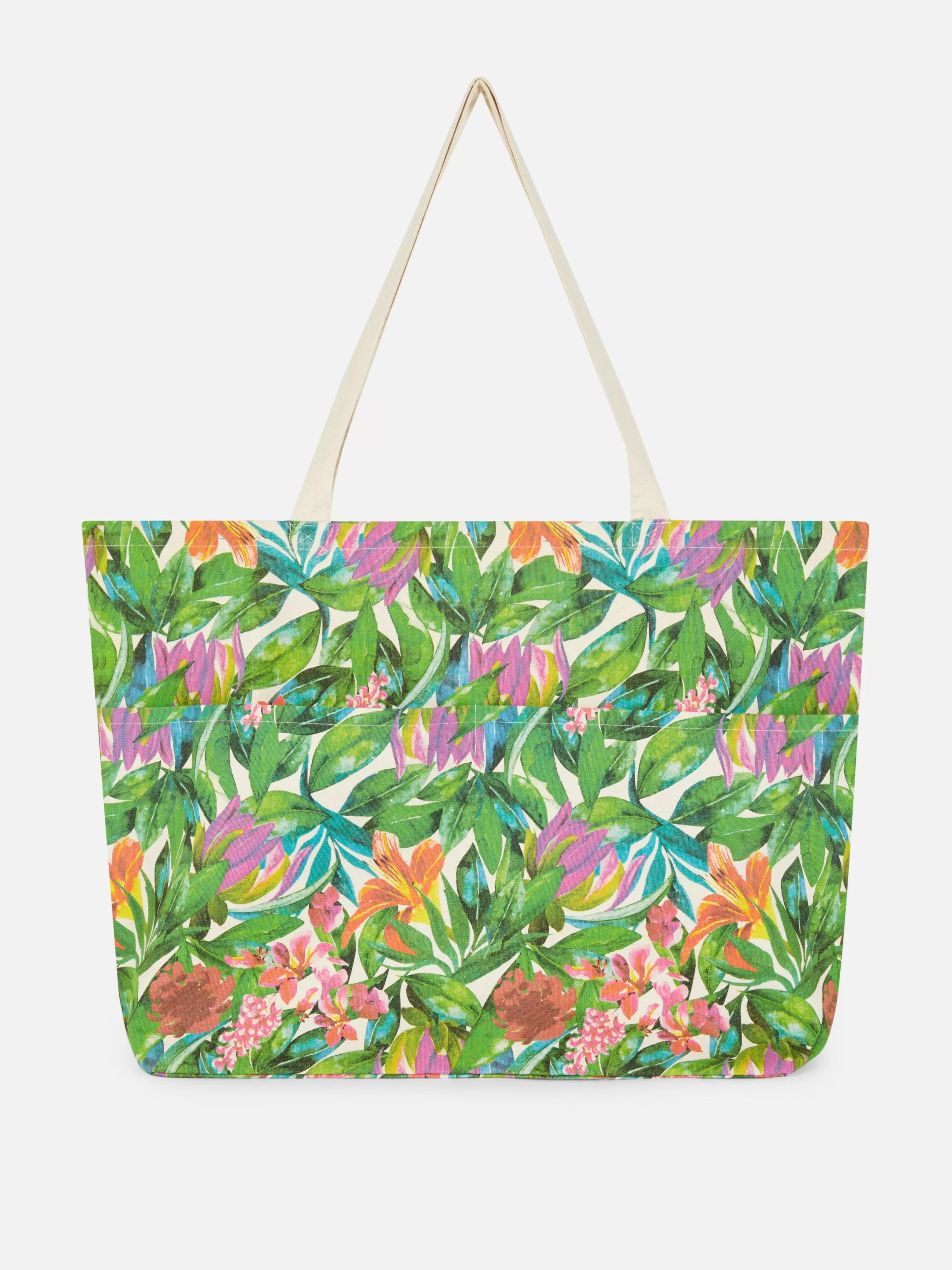 Cheap Oversized Floral Shopper Travel Accessories