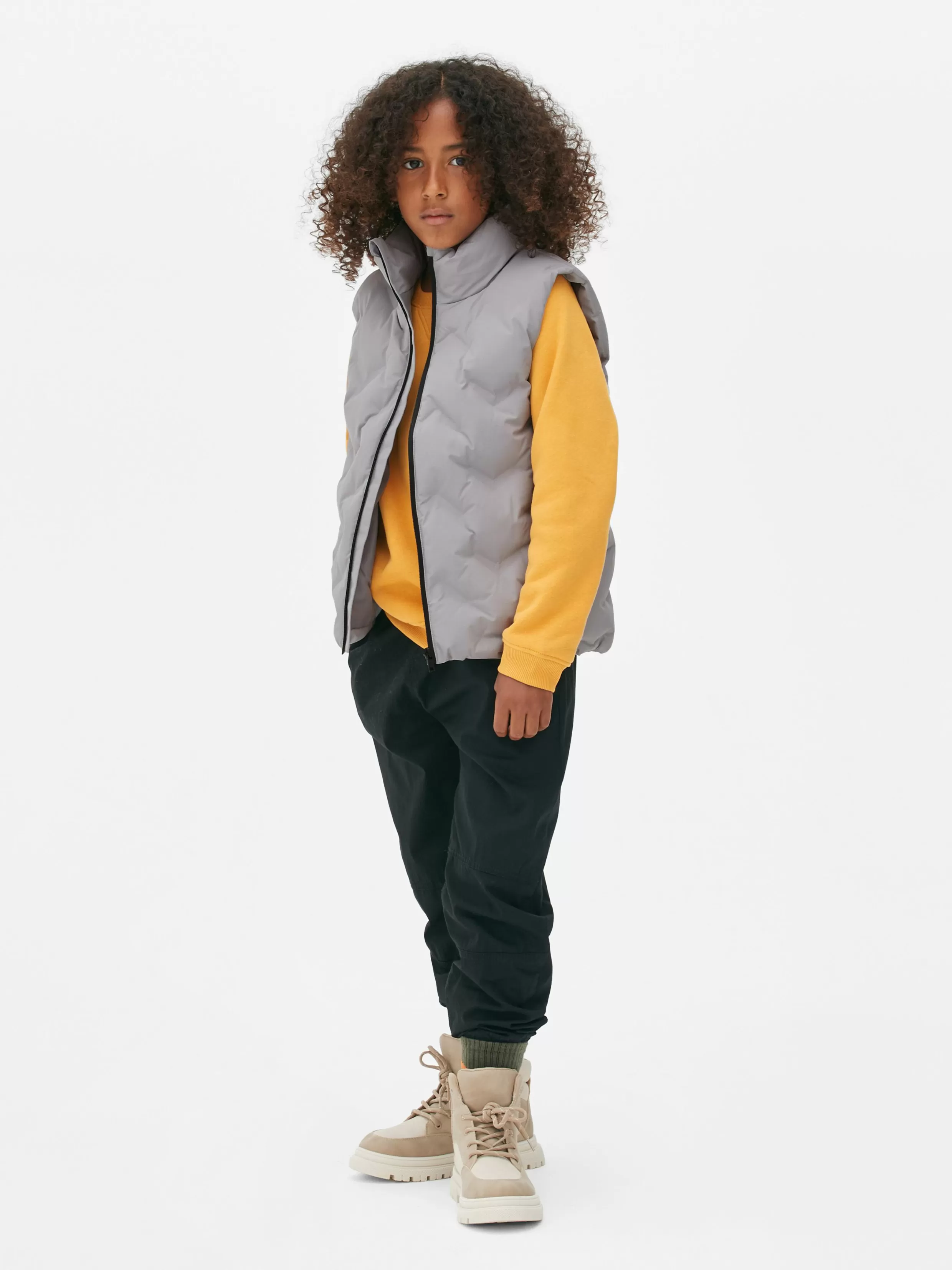 Fashion Padded Zip Vest Kids/BOY Coats And Jackets