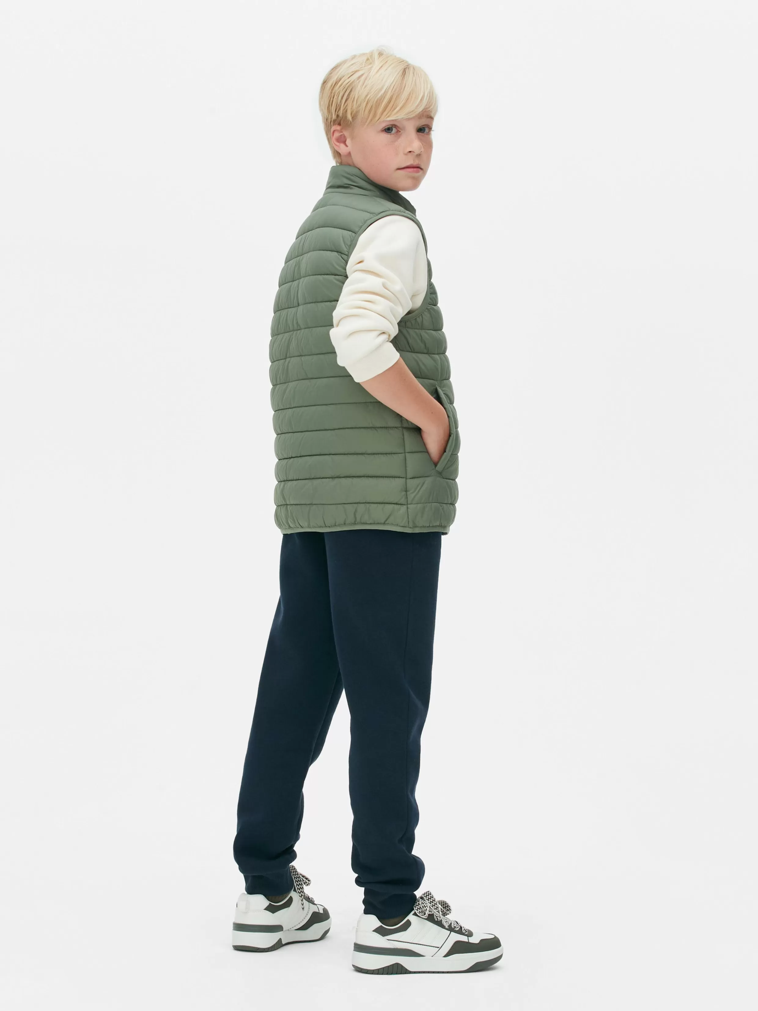 Sale Padded Zip Vest Kids/BOY Coats And Jackets