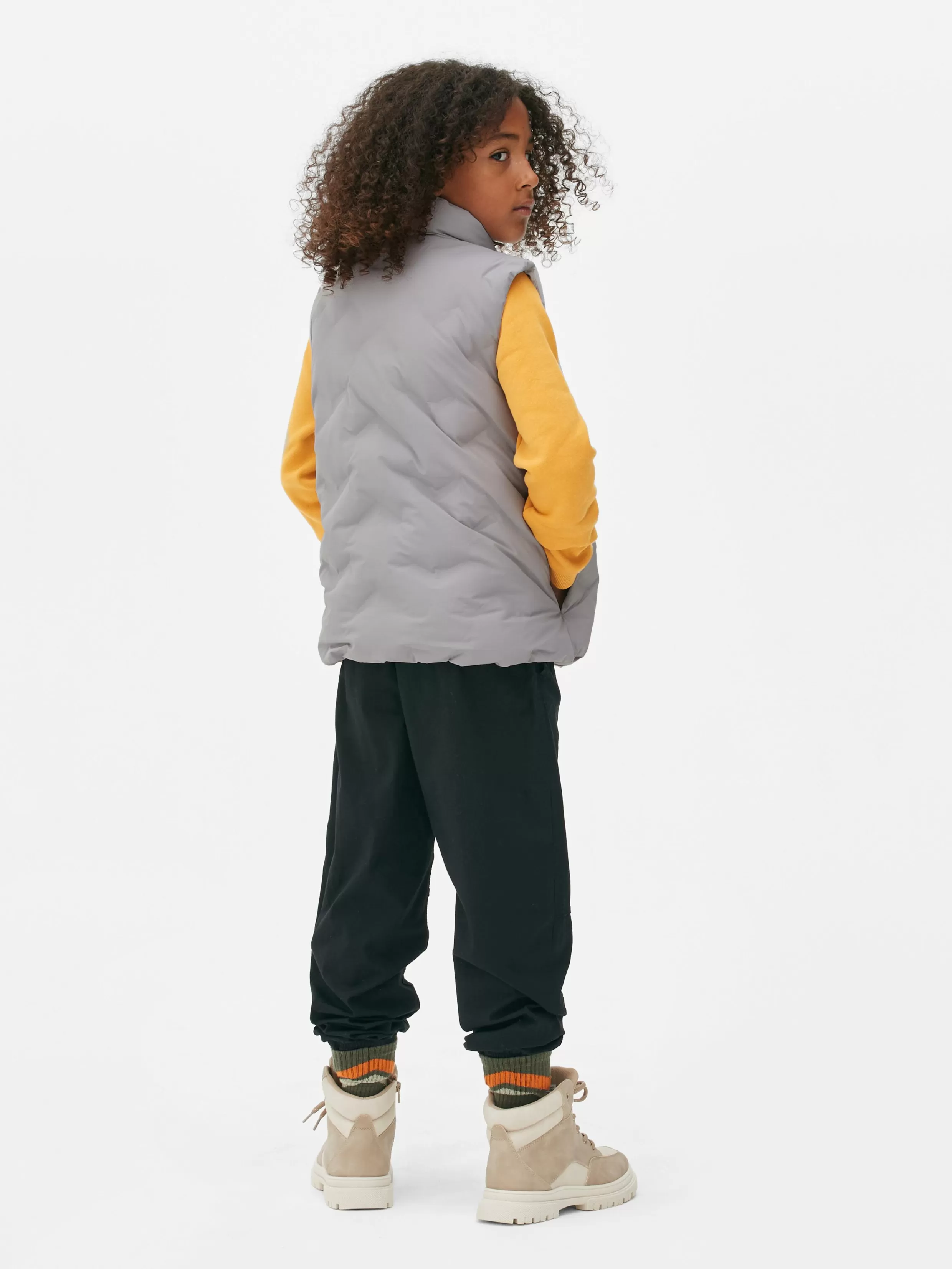 Fashion Padded Zip Vest Kids/BOY Coats And Jackets