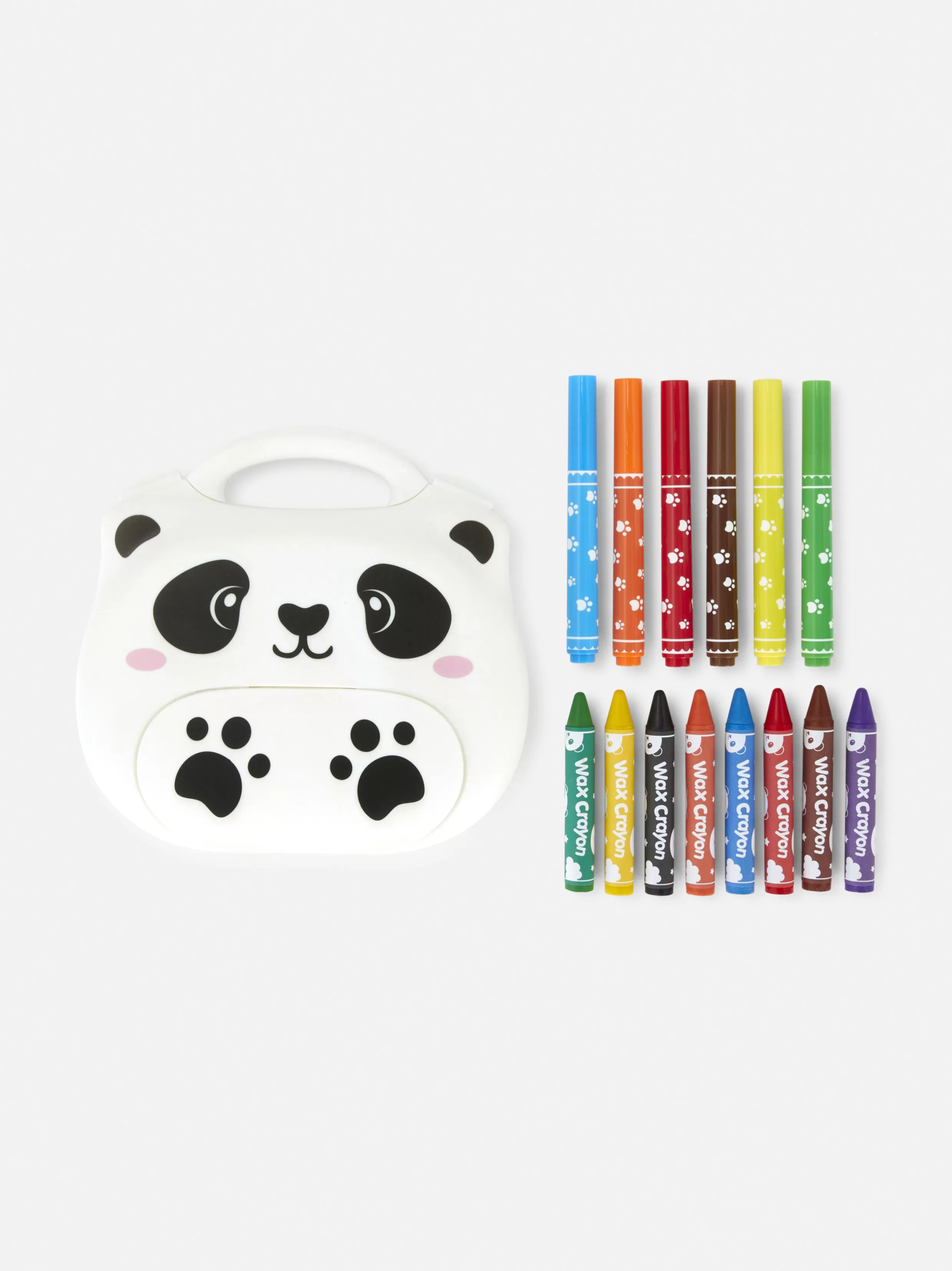 Store Panda Coloring Set Kids Arts And Crafts